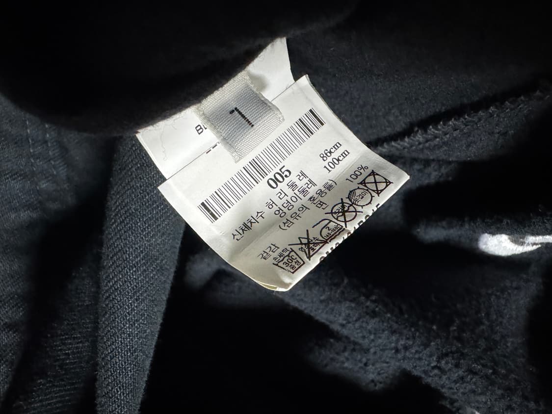 블레스 BLESS 오버 조깅진 블랙 L 10꼬르소꼬모 상품이미지5