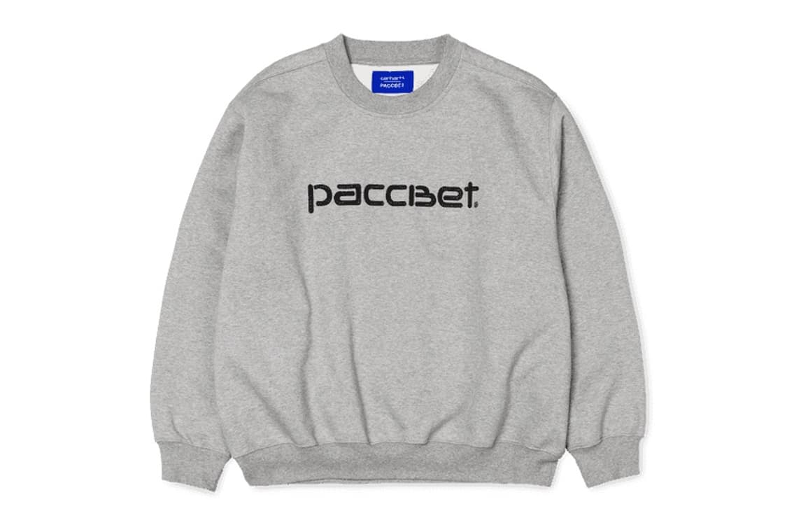 [L] 칼하트WIP 라스벳 맨투맨 크루넥 그레이 상품이미지4