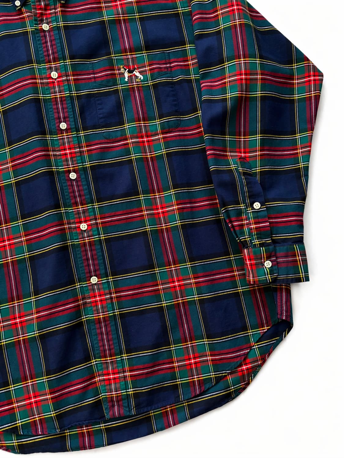 90s 폴로 랄프로렌 'BLAKE' 체크 셔츠 L(105~108) 상품이미지5