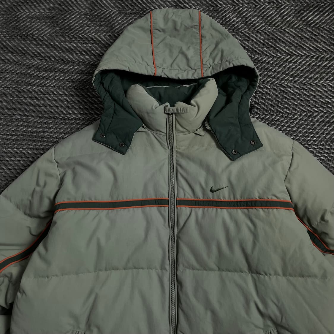 00s 나이키 올드스쿨 뉴챔프 카키 다운 푸퍼 패딩 o 4001 상품이미지4