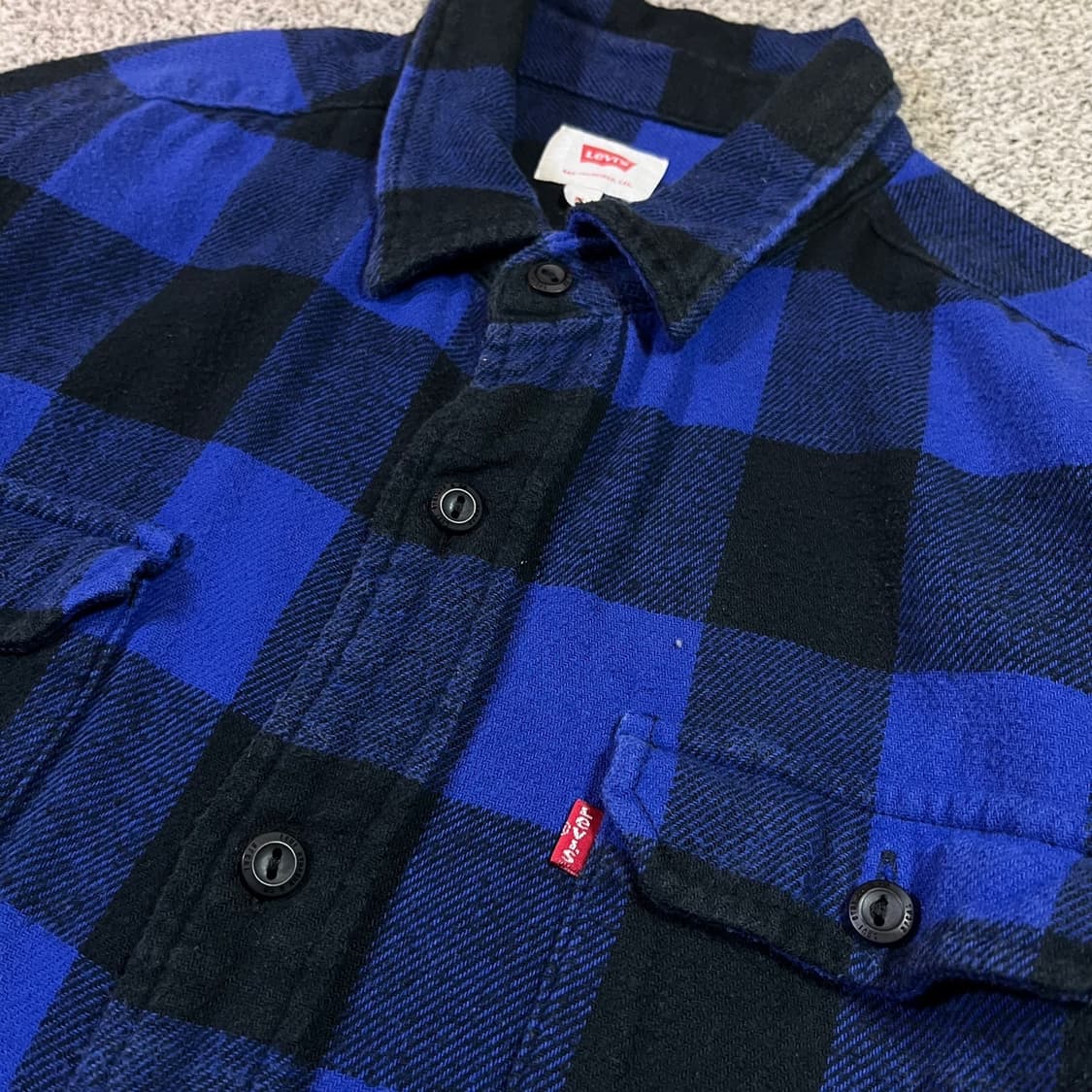 리바이스 타탄체크 셔츠 상품이미지2