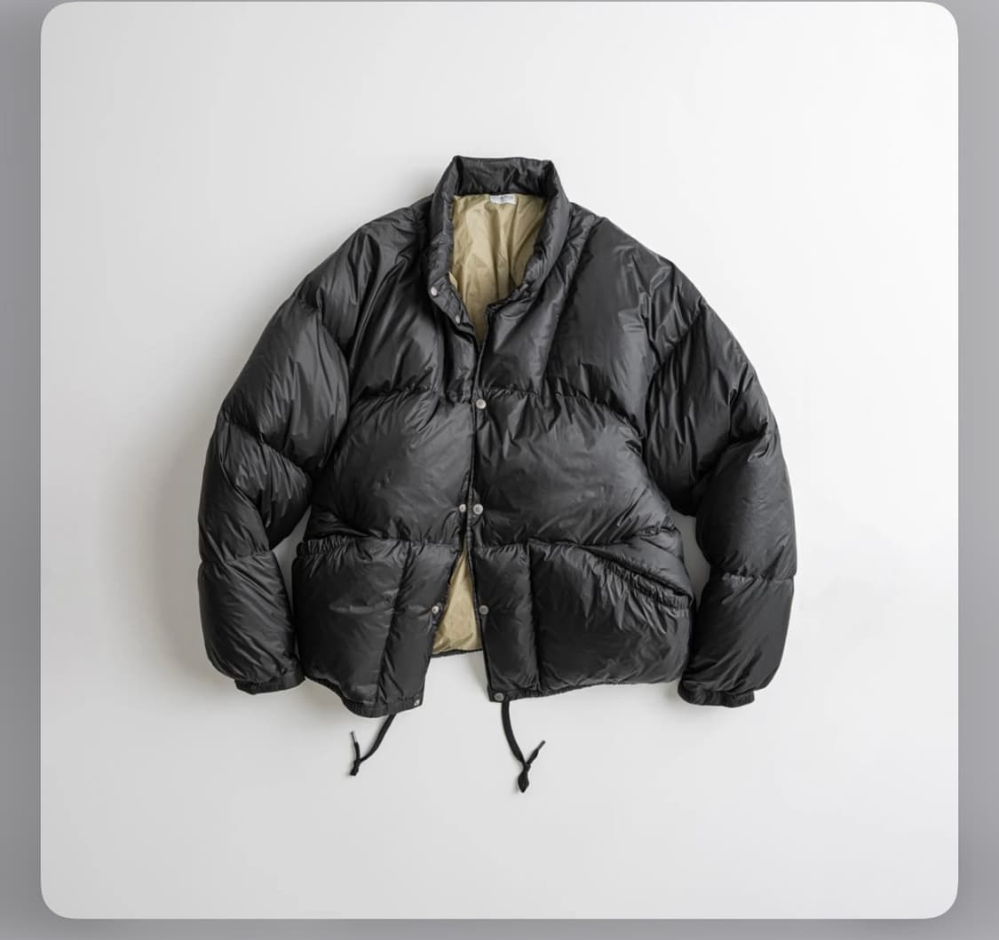 BEHEAVAYER POLARBEAR DOWN PARKA balck 상품이미지1