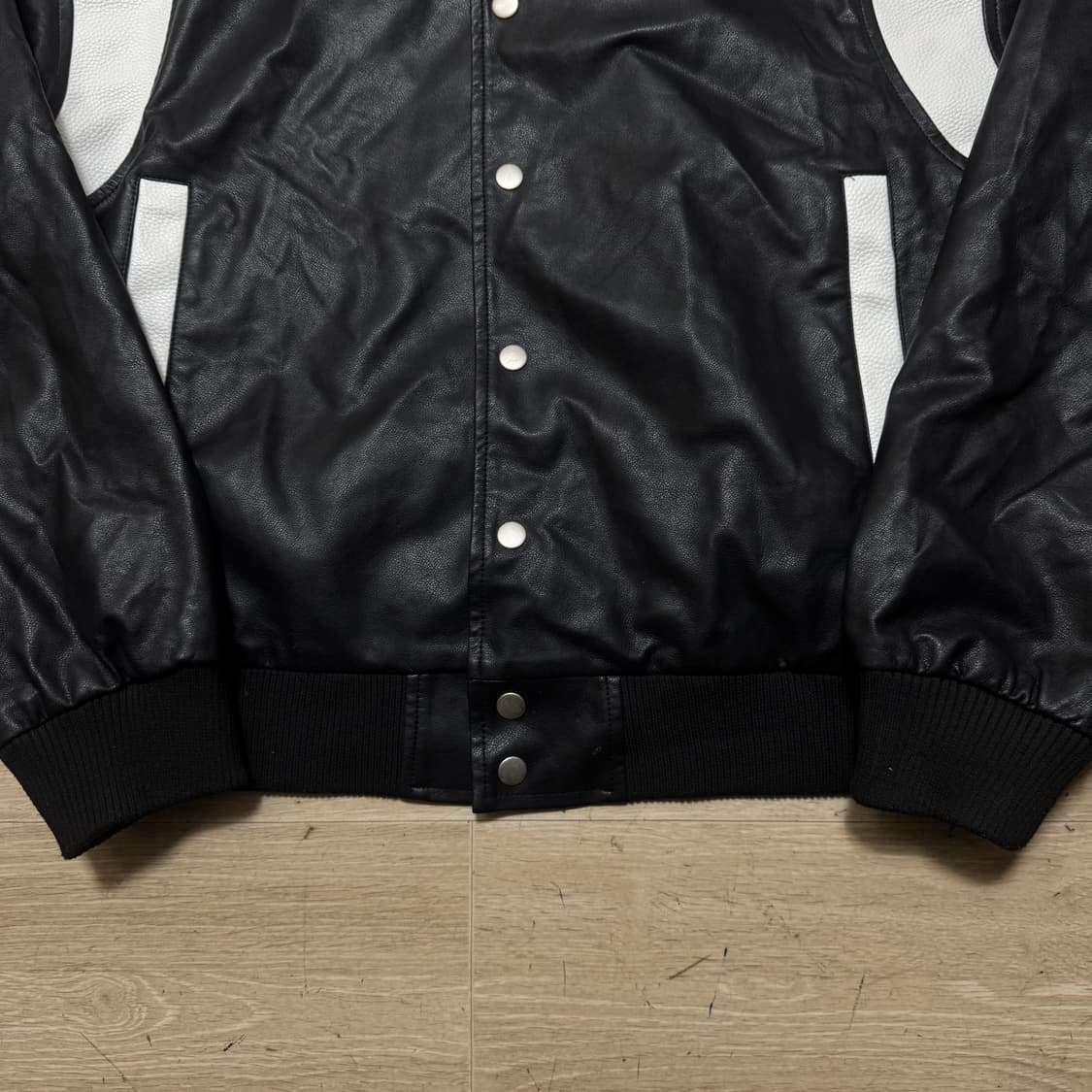 버닝 테디 가죽 자켓 상품이미지3