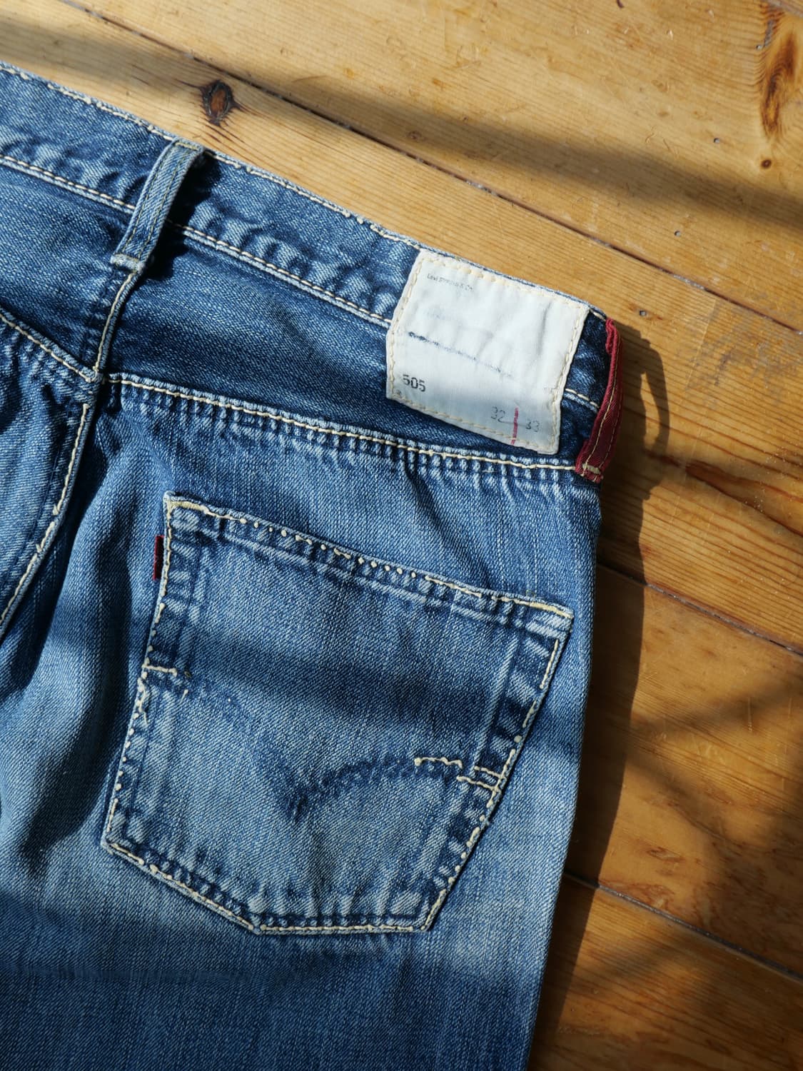 리바이스 505 Vintage Denim “Red Loop” 상품이미지2