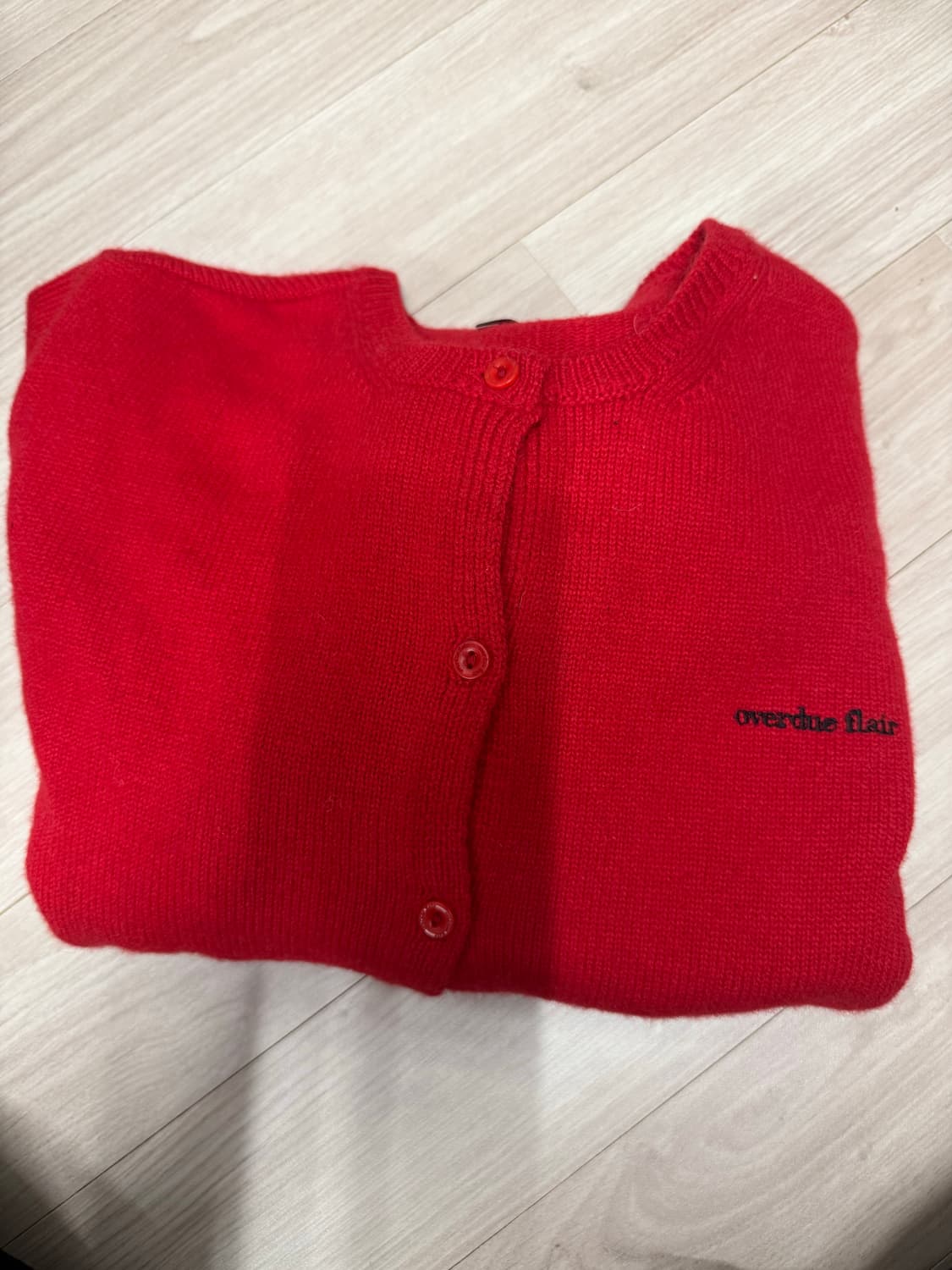 오버듀 가디건 상품이미지2