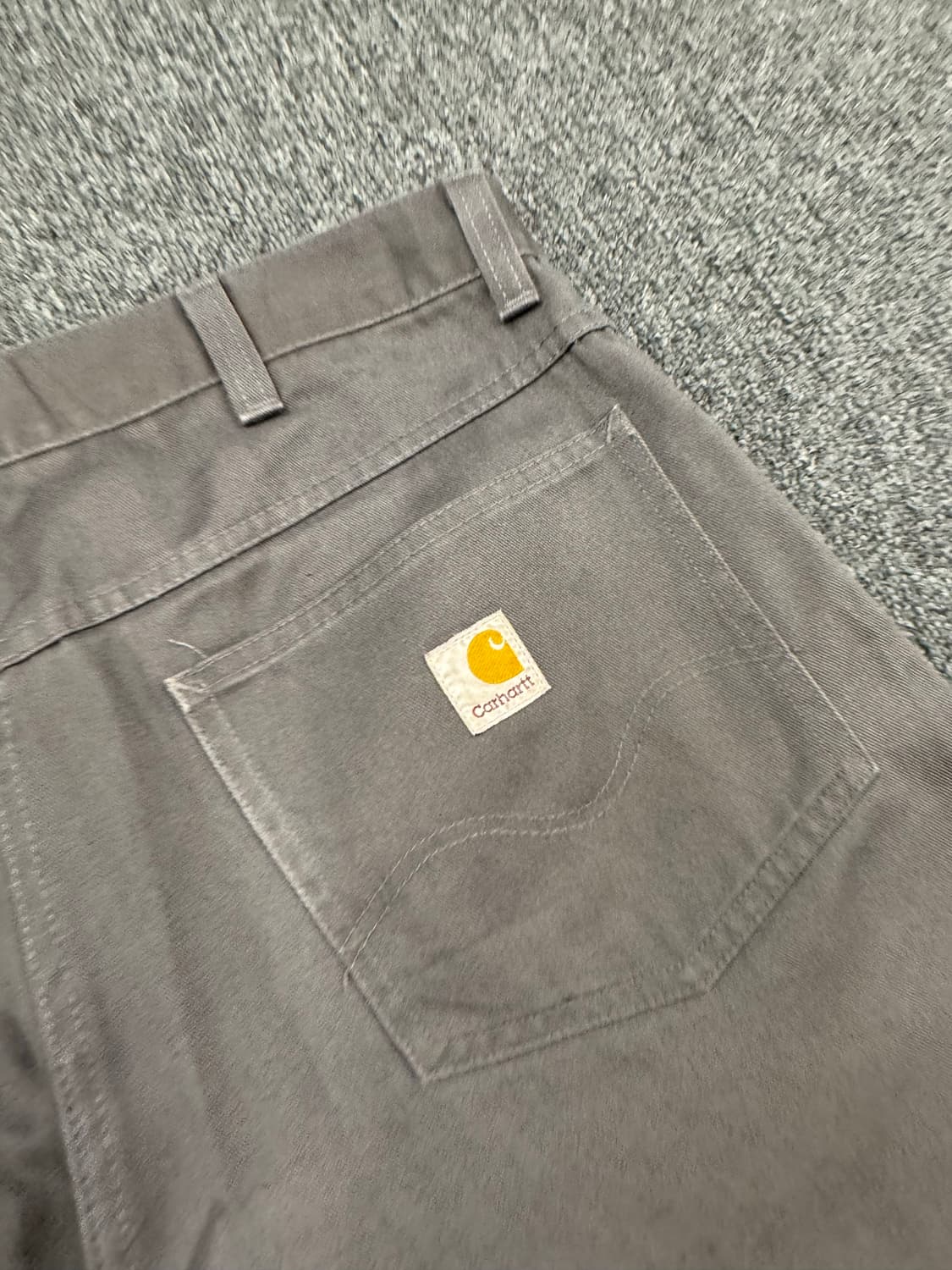 XL)칼하트 빈티지 차콜 치노팬츠 상품이미지6