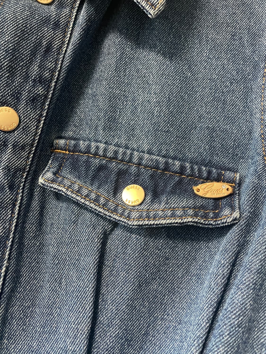 게스 데님 셔츠원피스 상품이미지4