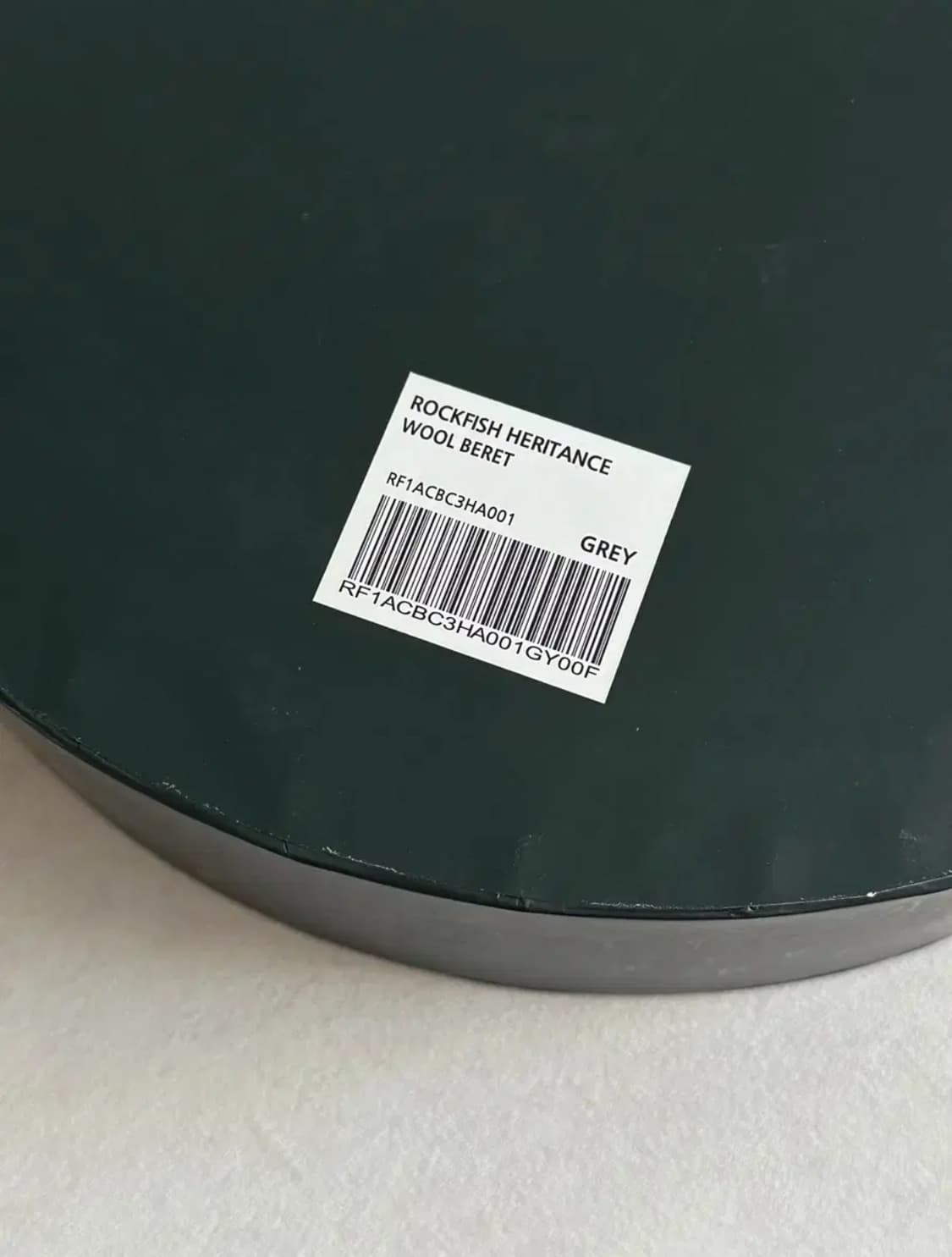 락피쉬헤리티지 울 베레모 그레이 상품이미지4