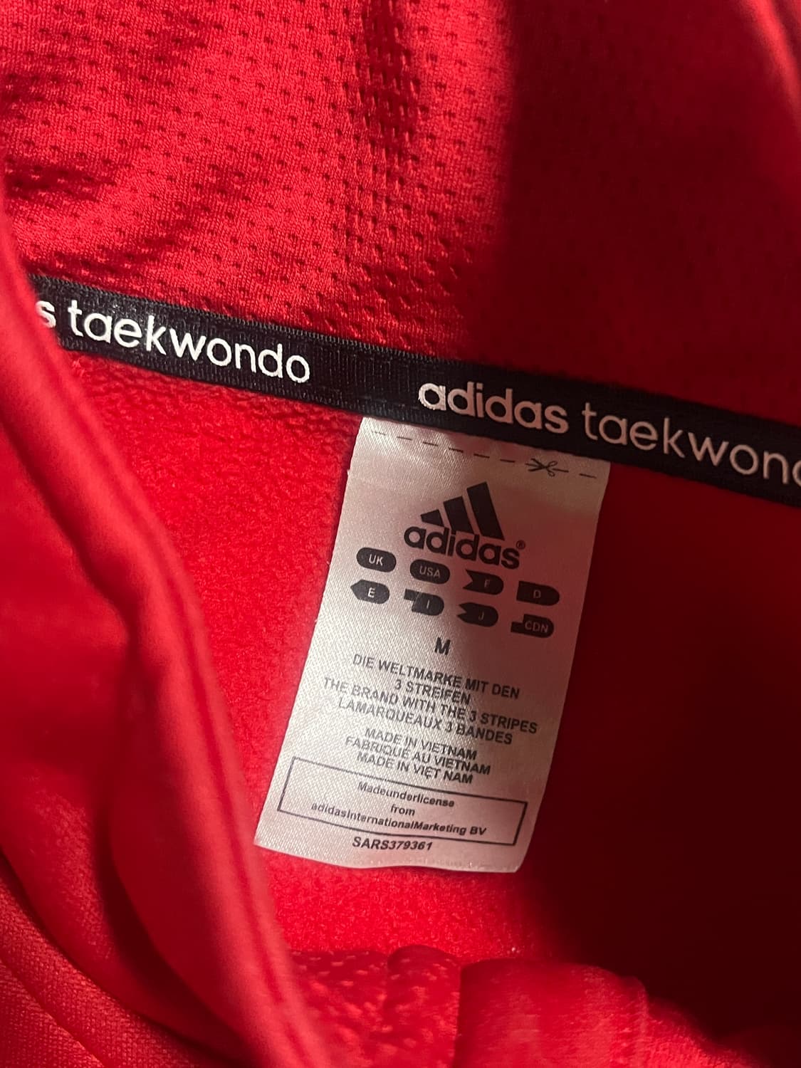 아디다스 빨간 져지 상품이미지2