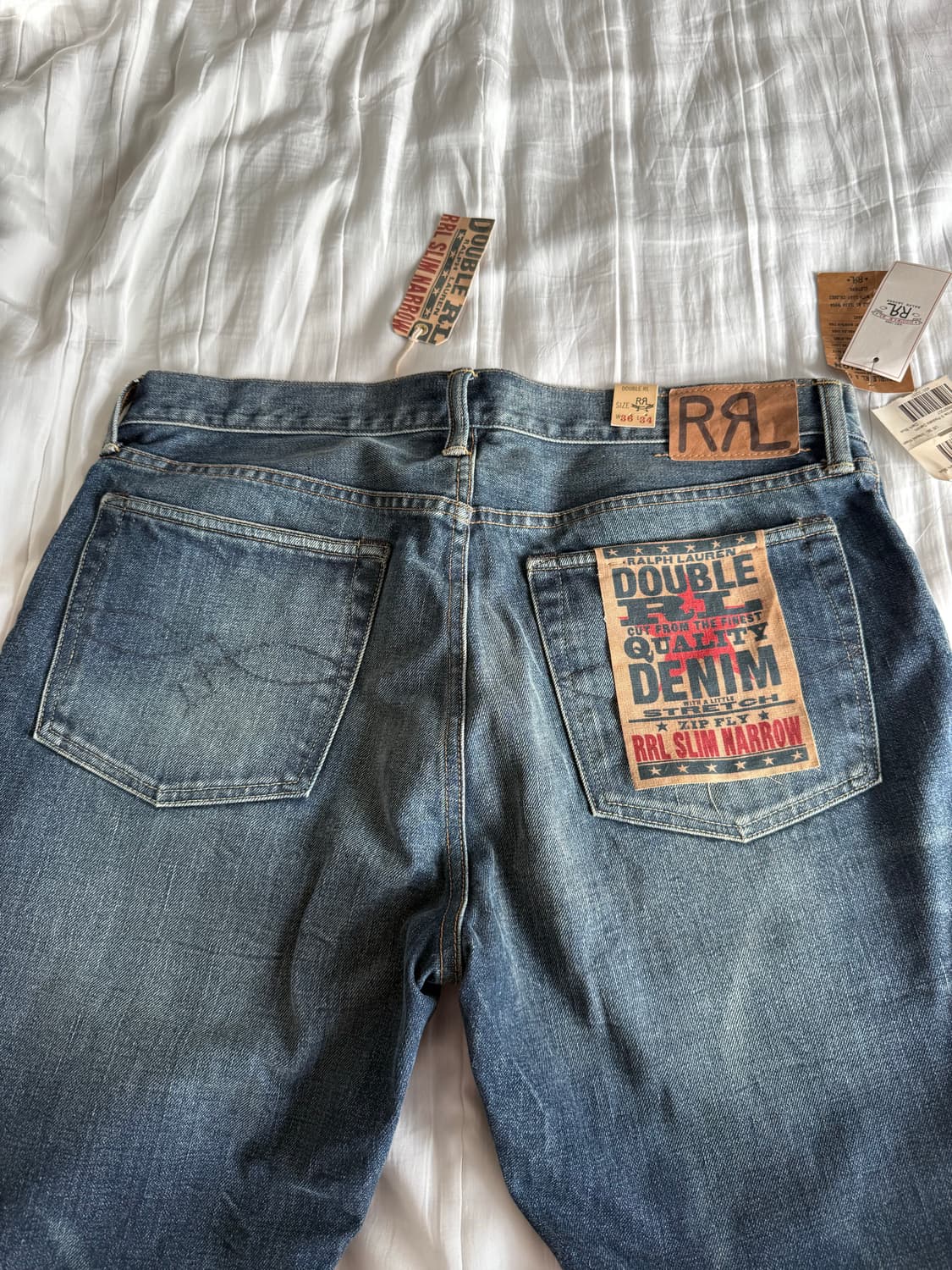 RRL(slim fit narrow)더블알엘 슬림네로우 36-34 상품이미지5