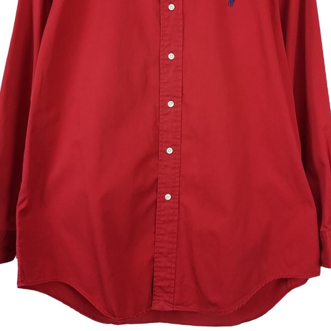 [폴로 랄프로렌] 포니 로고 자수 빈티지 루즈핏 셔츠 레드 M19776 상품이미지5
