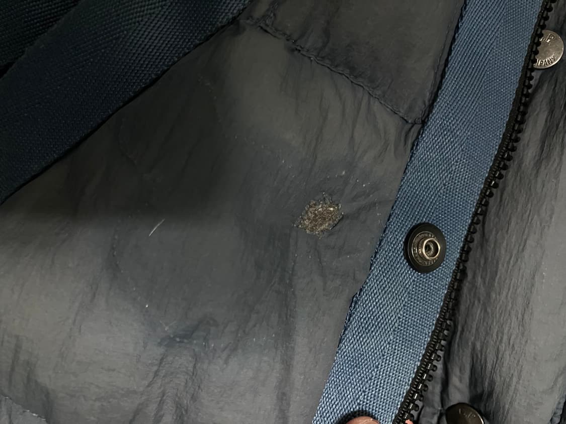 CP컴퍼니 패딩조끼 블루 상품이미지6