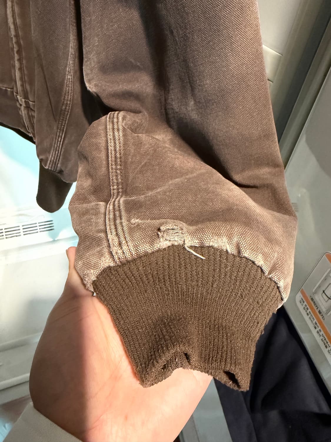 칼하트 빈티지 후드집업 / 좋은 에이징 상태 / 저렴하게 올립니다 상품이미지4