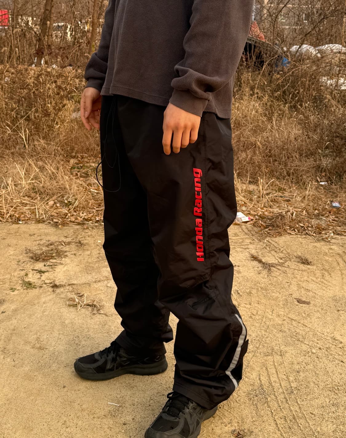 Honda Racing 나일론 파라슈트 트랙팬츠 상품이미지1