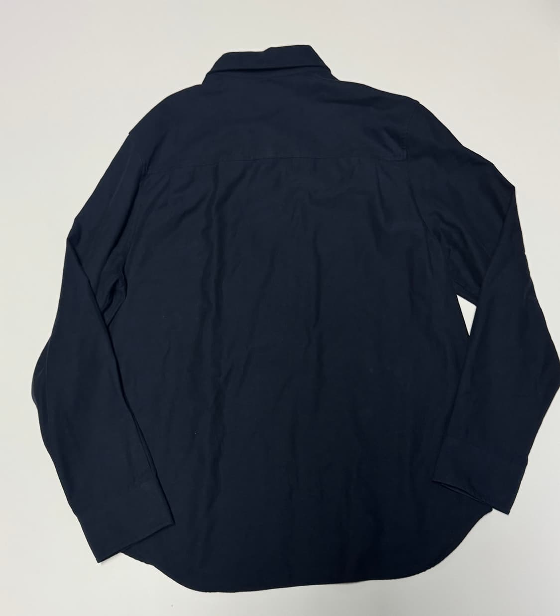 코스 cos 더블 포켓 풀오버 반집업 유틸리티 셔츠 네이비 상품이미지2