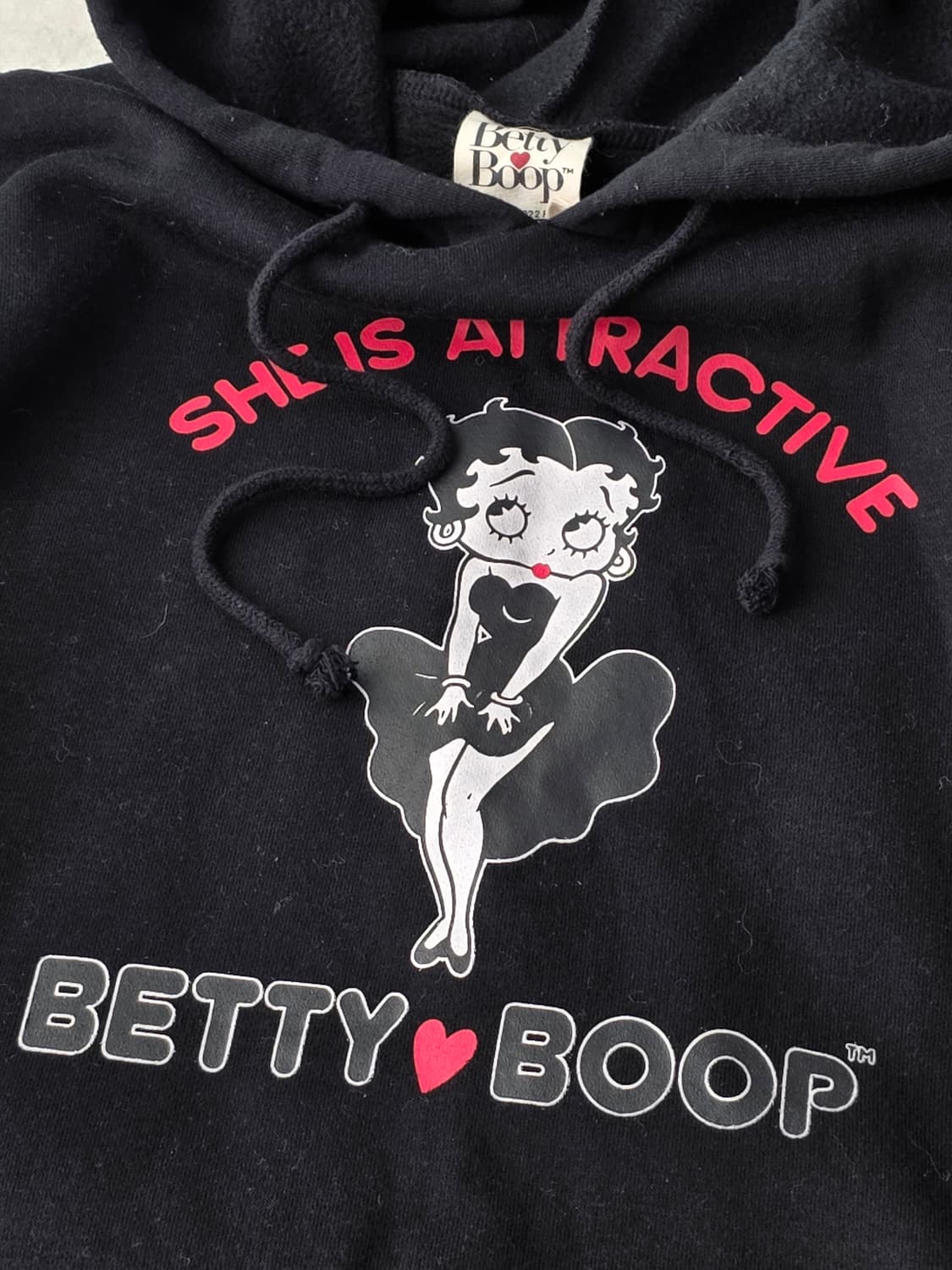 BETTY BOOP 베티붑 기모 후드 상품이미지4