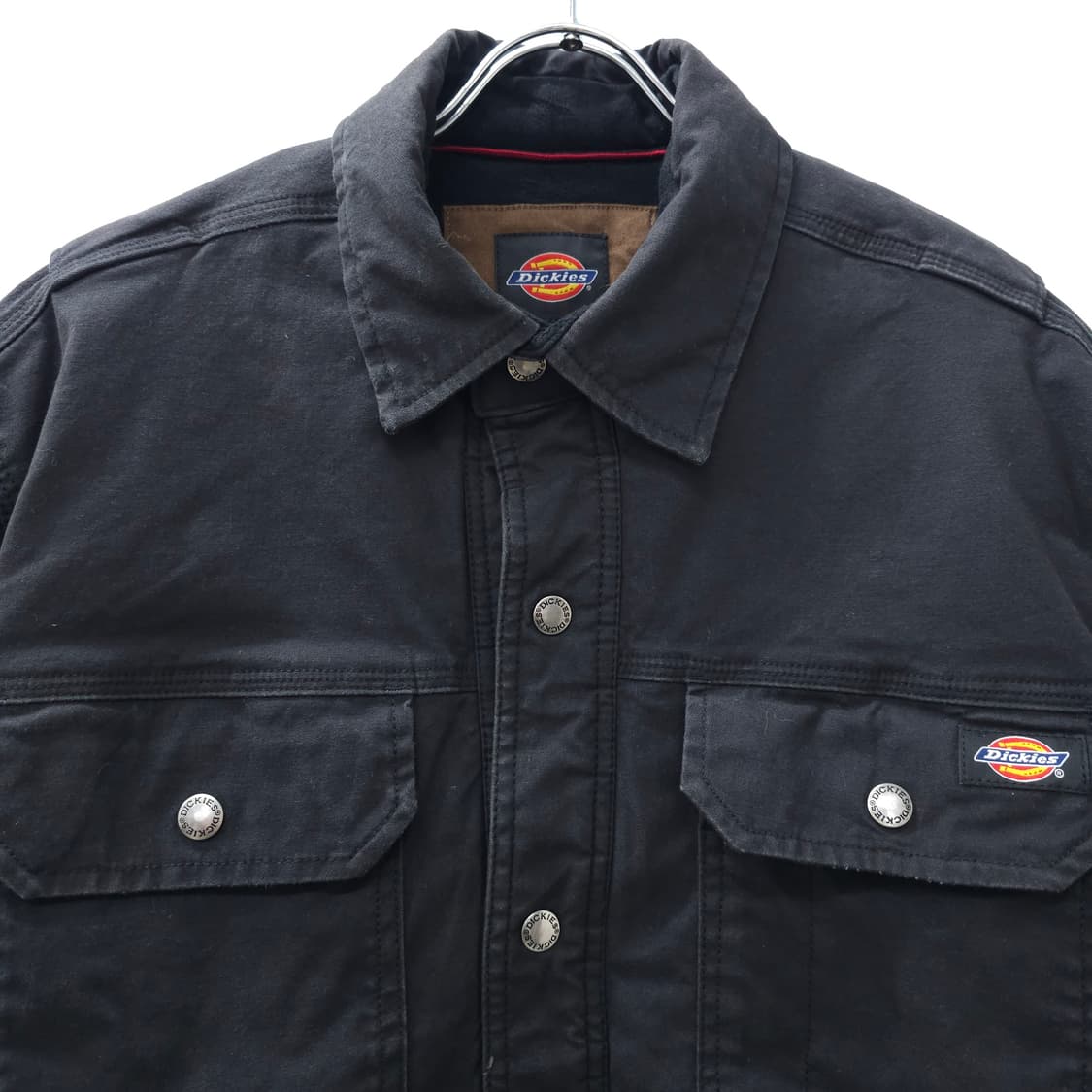 Dickies FLEX 워싱 블랙 셔츠 자켓 아우터 상품이미지2