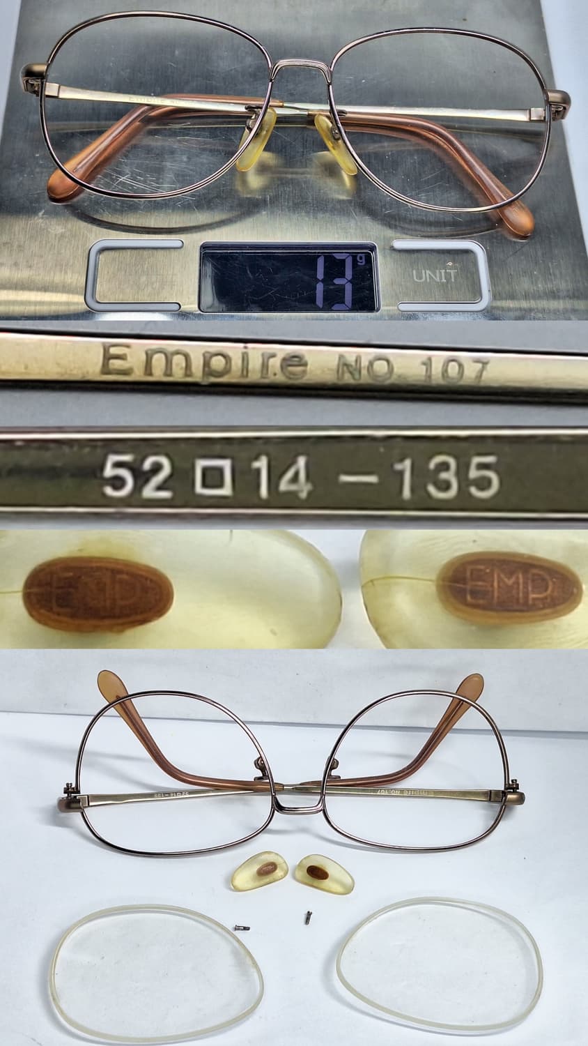 (사바에 하우스 브랜드)Empire 엠파이어 NO.107 안경테 안경 상품이미지8