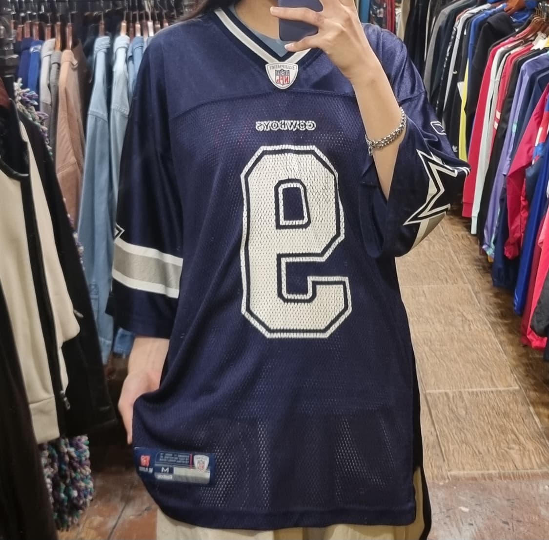 [Hi]  NFL 풋볼 져지 반팔티 네이비 상품이미지2