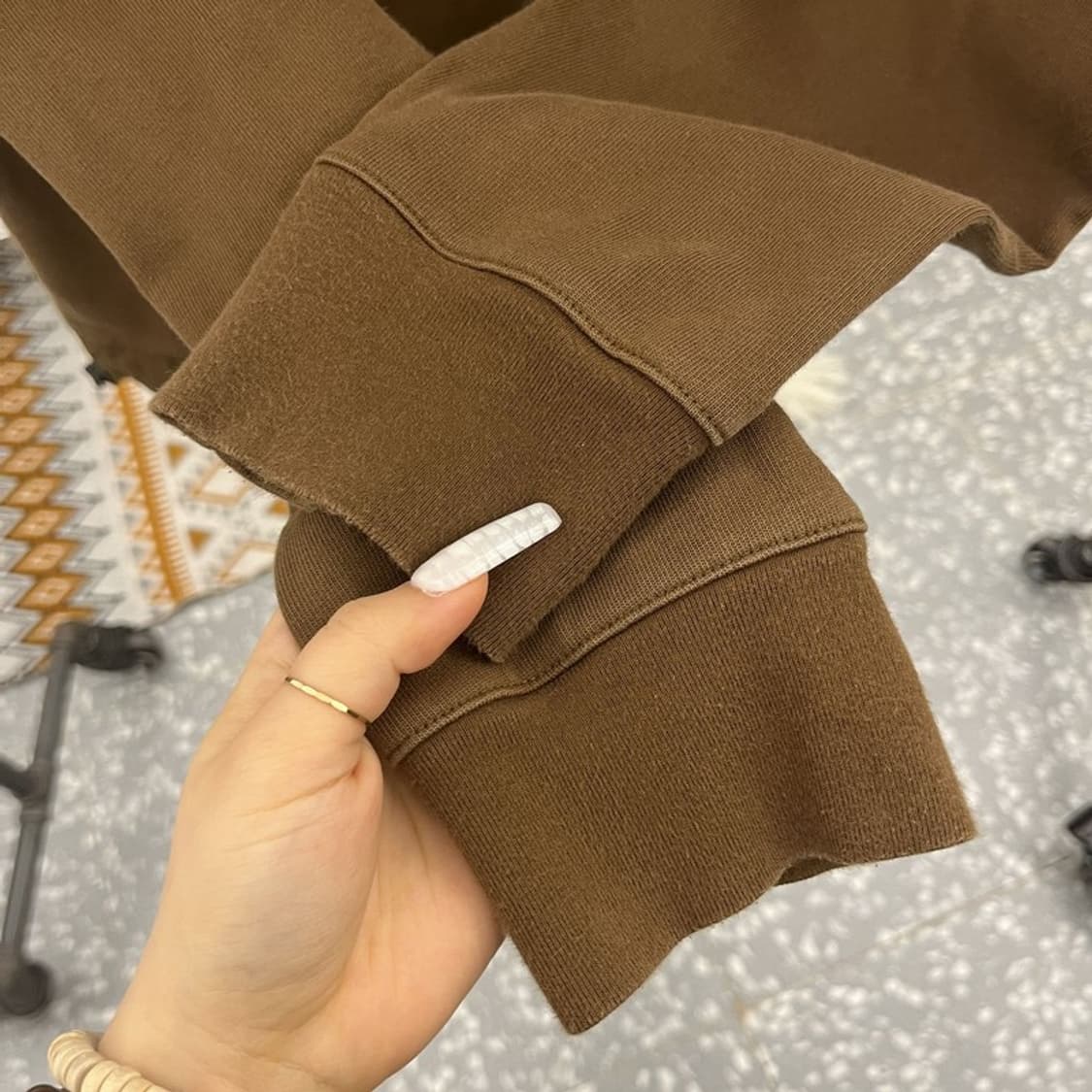 나이키 조던 23 엔지니어드 캐주얼 초코브라운 맨투맨 M C10856 상품이미지7