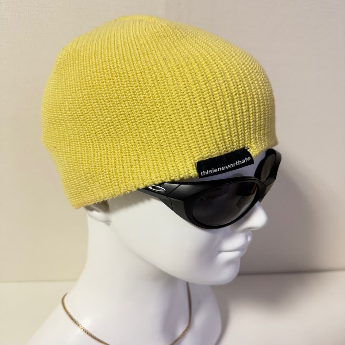 디스이즈네버댓 옐로우 숏비니 상품이미지2