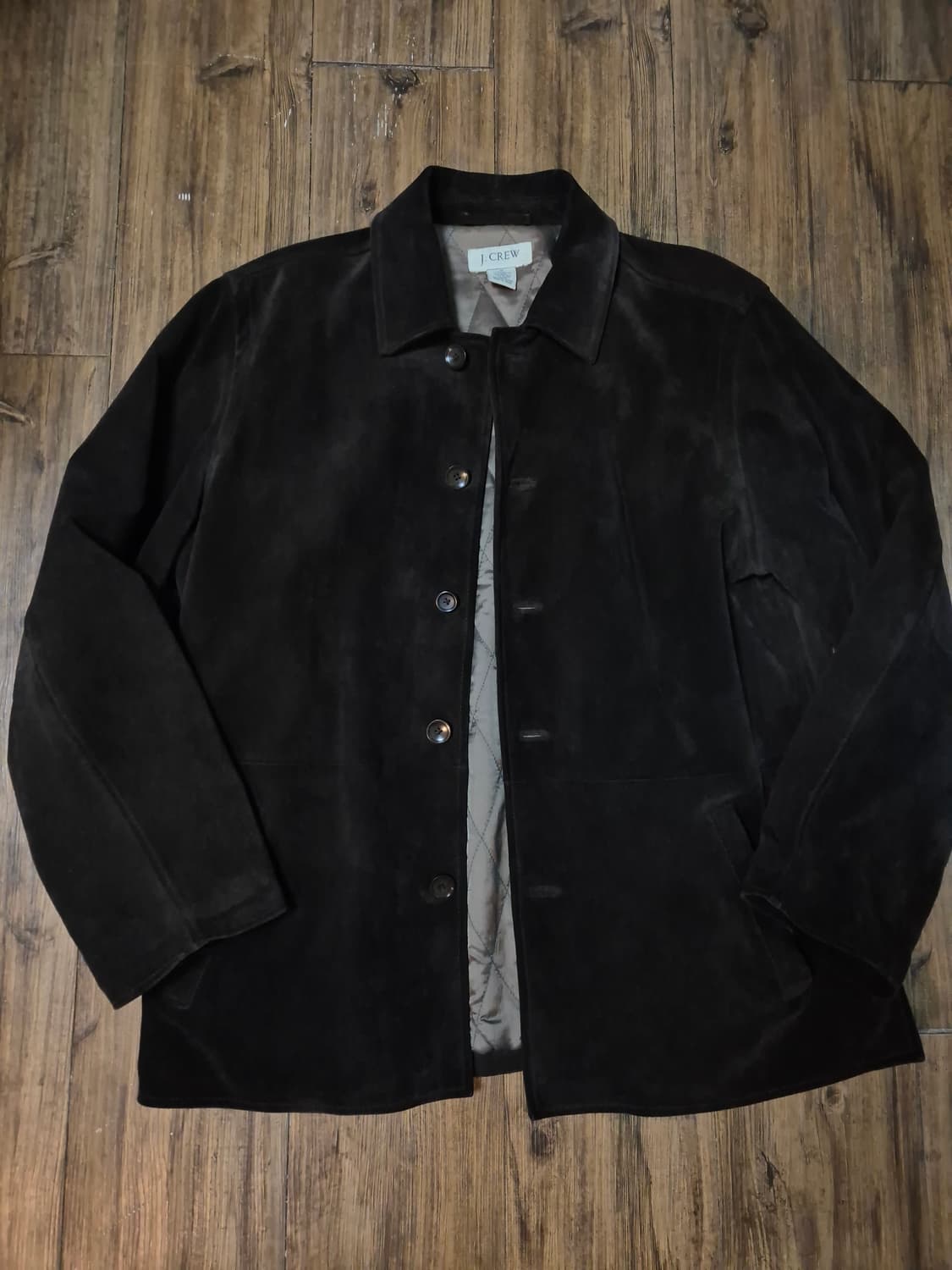 00s 제이크루 헤비 스웨이드 카코트 다크브라운 M 상품이미지1