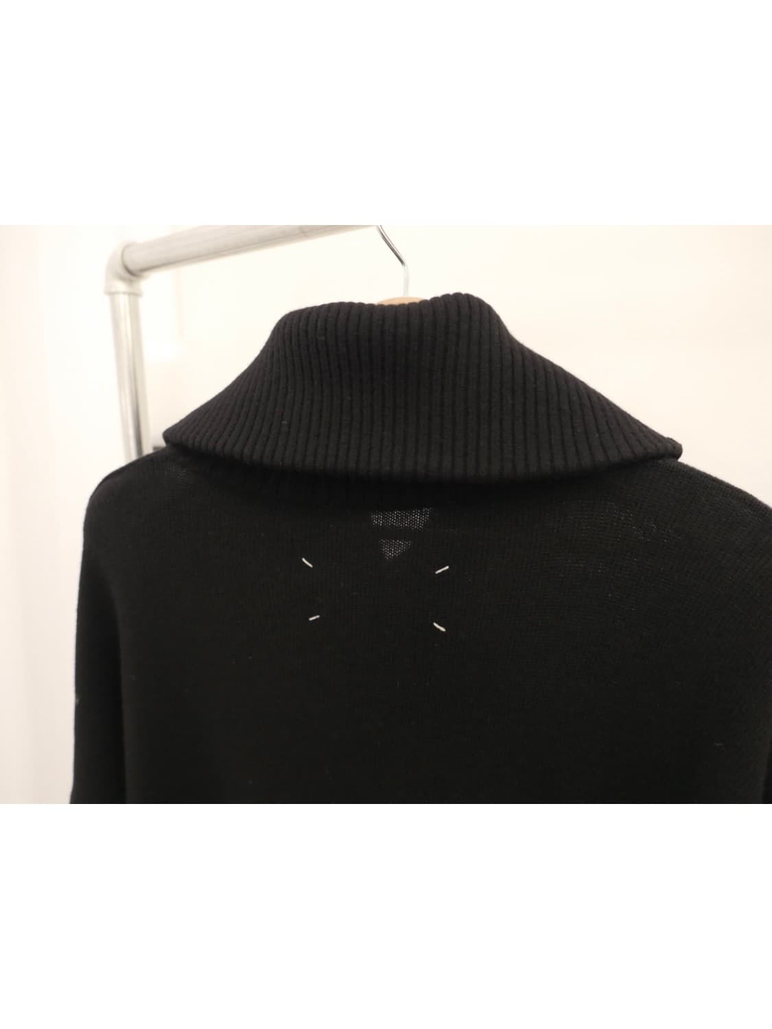 마르지엘라 하이넥 테이핑 오버사이즈드 가디건 상품이미지4