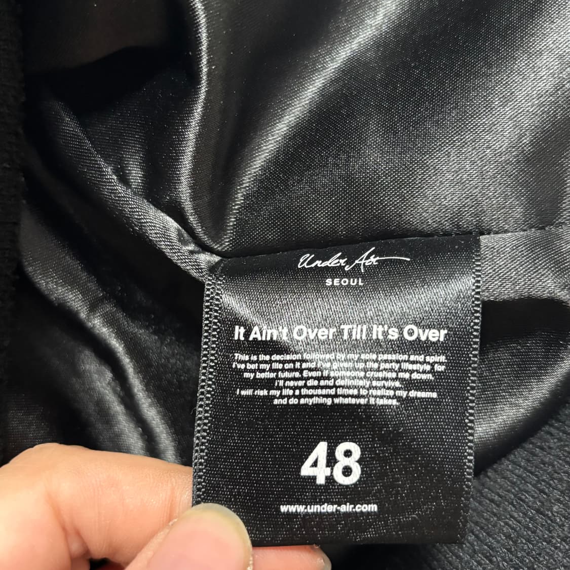 L 언더에어 용 자수 스카쟌 상품이미지5