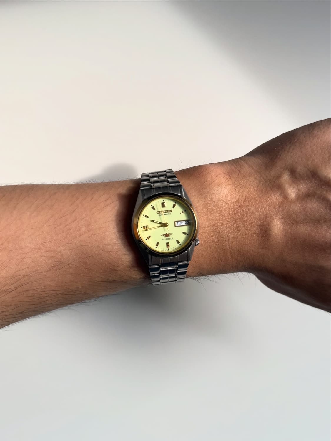 80s Citizen Automatic Metal Watch 상품이미지6