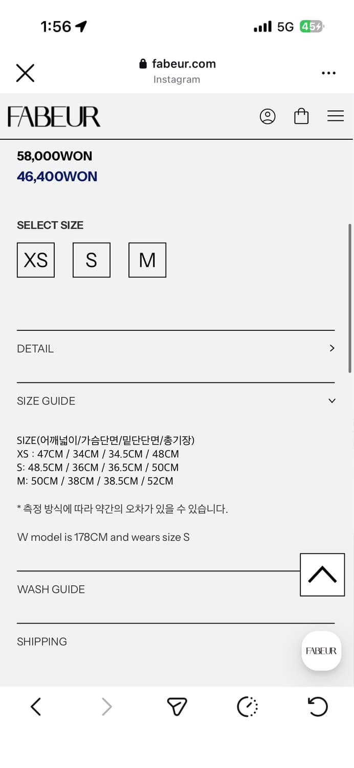 FABEUR 스터드 캡 슬리브 티셔츠 화이트 상품이미지5