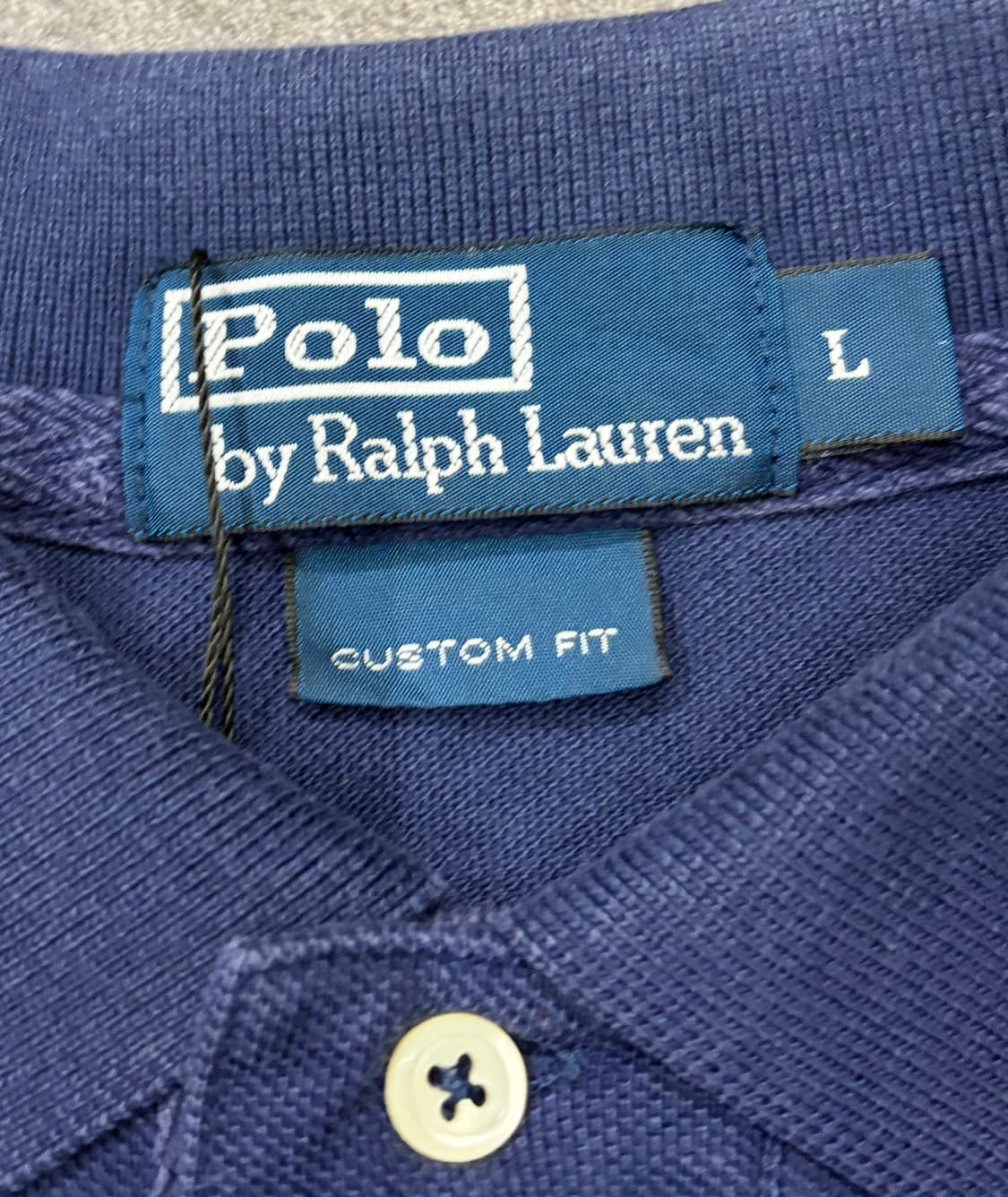 폴로 랄프로렌  빅포니 네이비 반팔 카라티 L  상품이미지6
