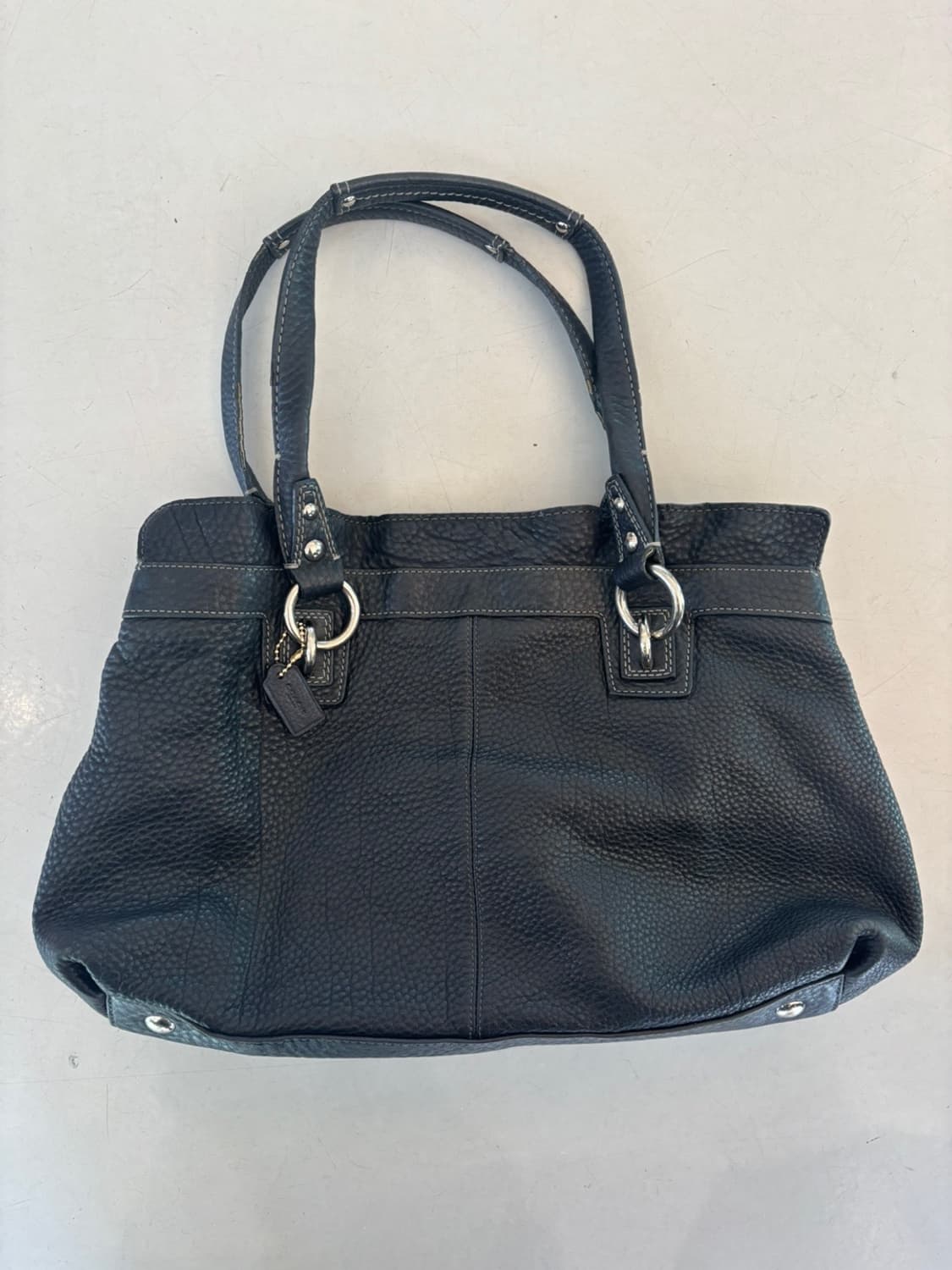 Old Coach Leather Bag 상품이미지4