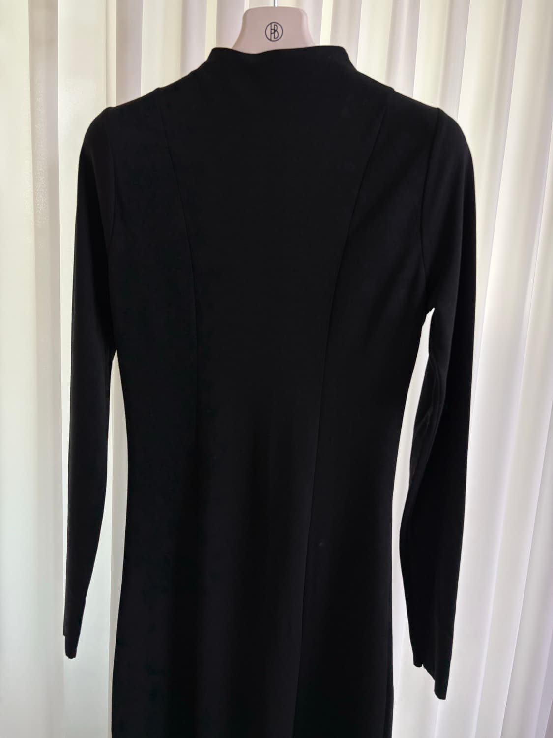 the wave 블랙 롱원피스 상품이미지1