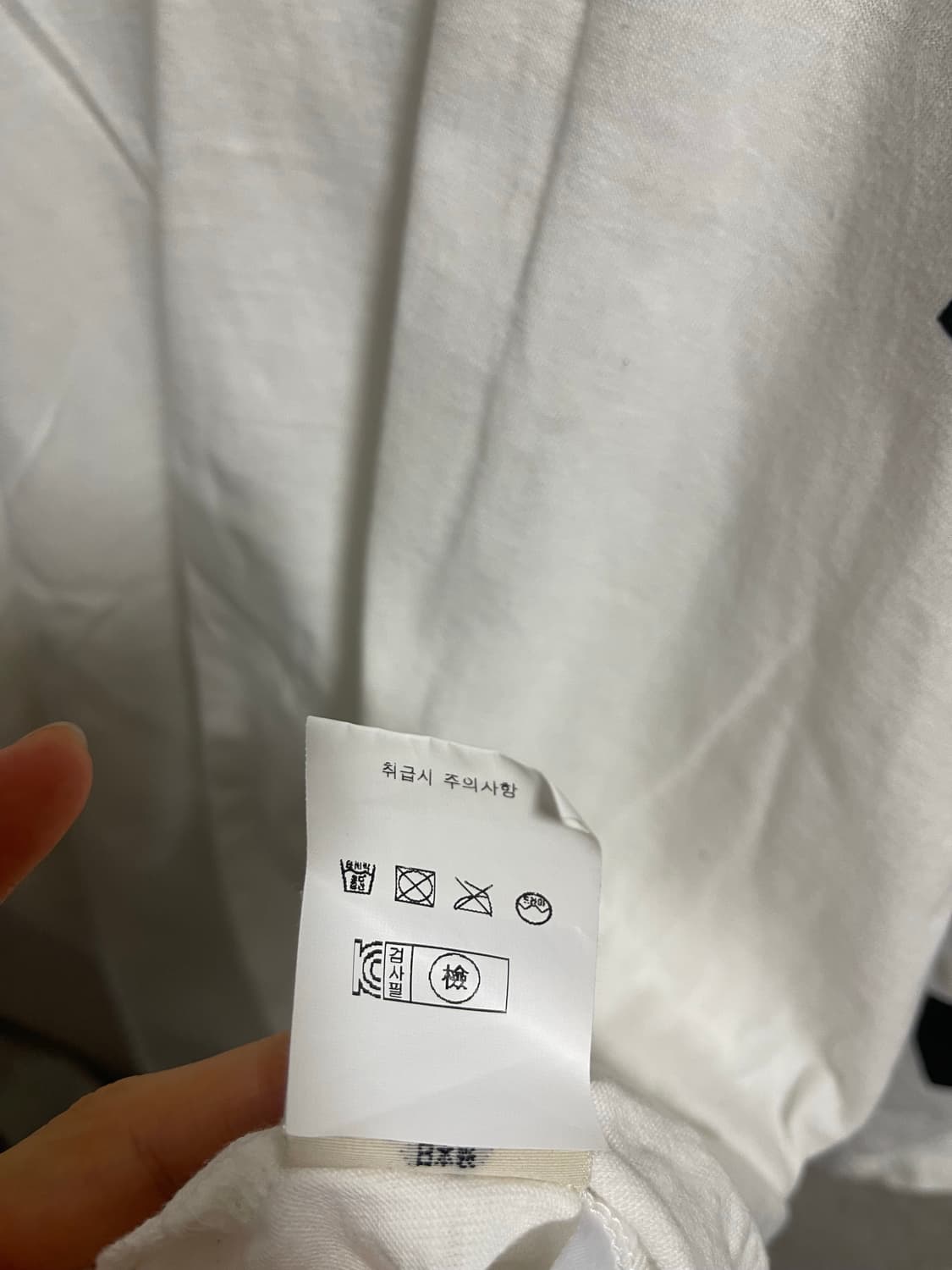 캐피탈 18.5 천축 레이서 플래그 HUGE-T/체커보드 반팔티 1사이즈 상품이미지6