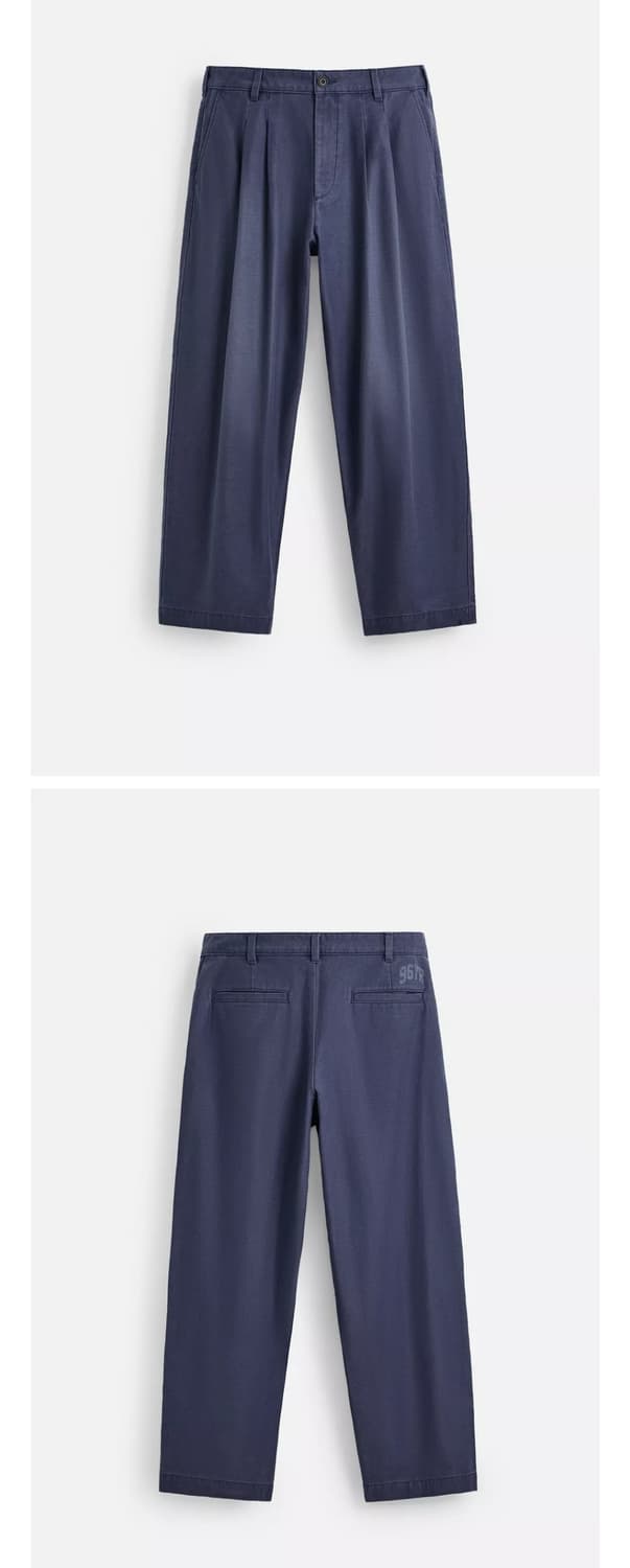 자라 릴렉스 셔링 데님 진 30 상품이미지2