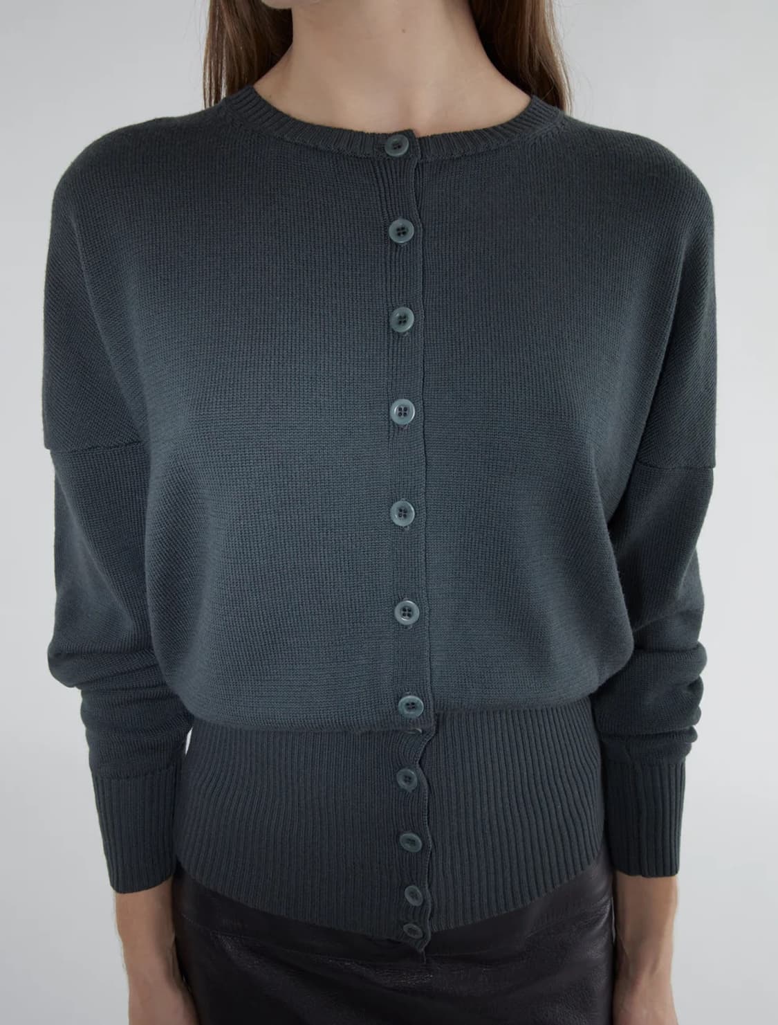 [XS,S,M,L]팔로마울 Rosana 가디건/다크 그린 상품이미지3