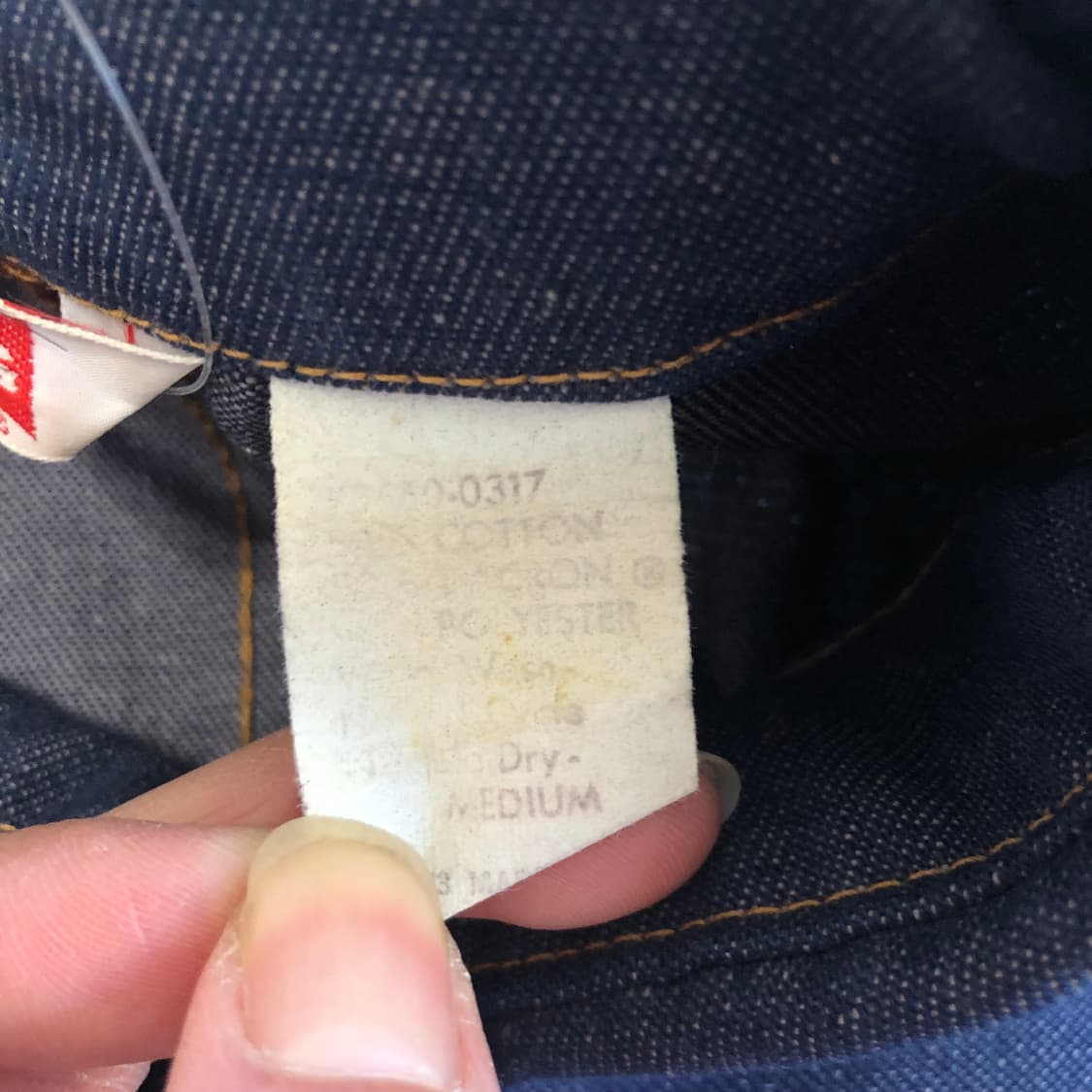 1970'S 리바이스 웨스턴 데님 자켓 상품이미지6