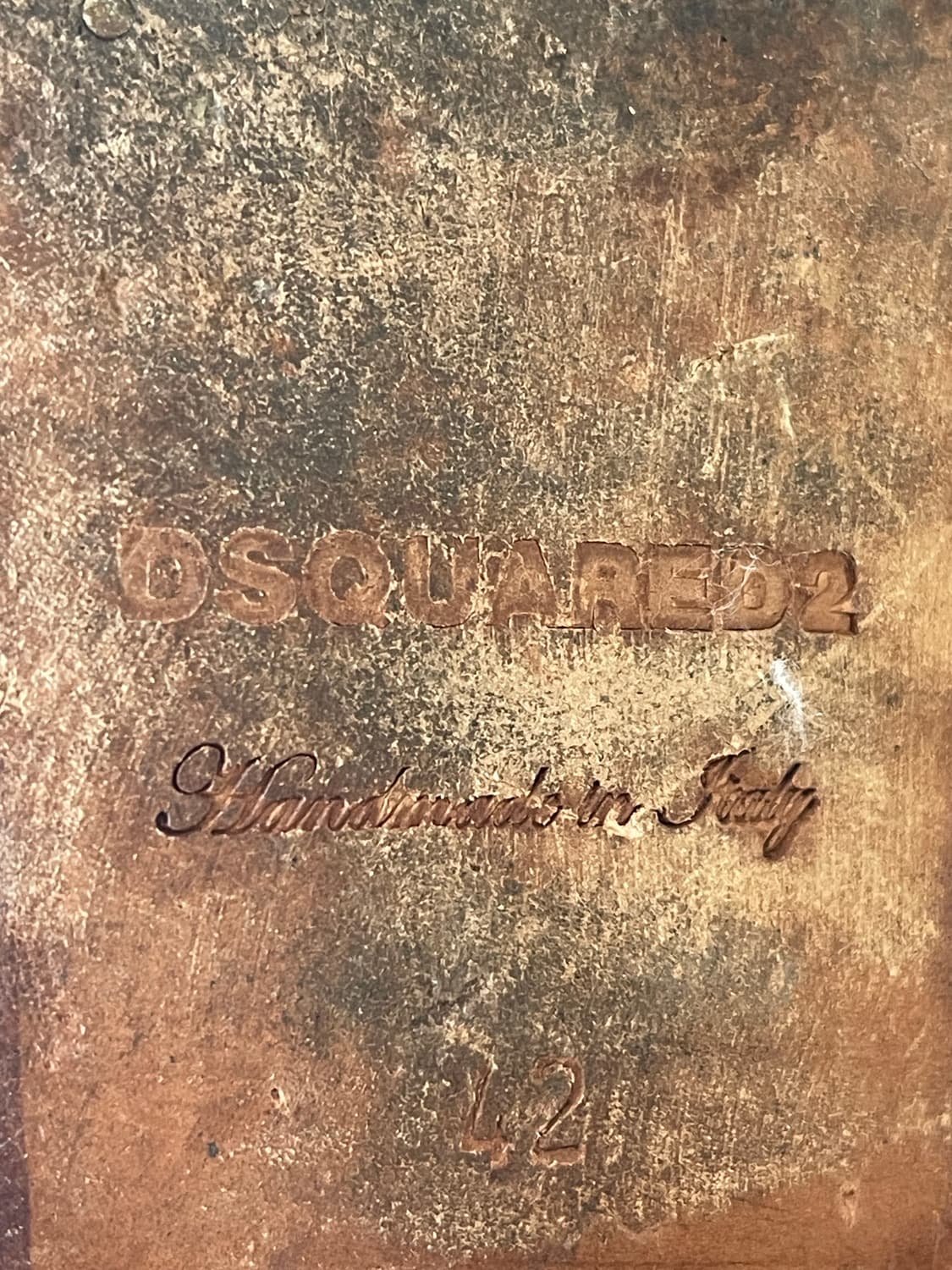 디스퀘어드2 투톤 몽크 스트랩 슈즈 42(270) 상품이미지7