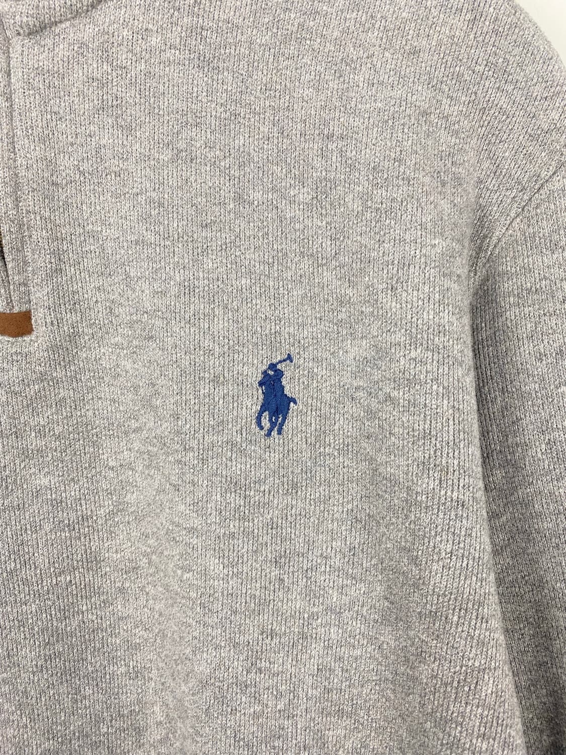 폴로 랄프로렌 그레이 하프 집업 M <666> 상품이미지3