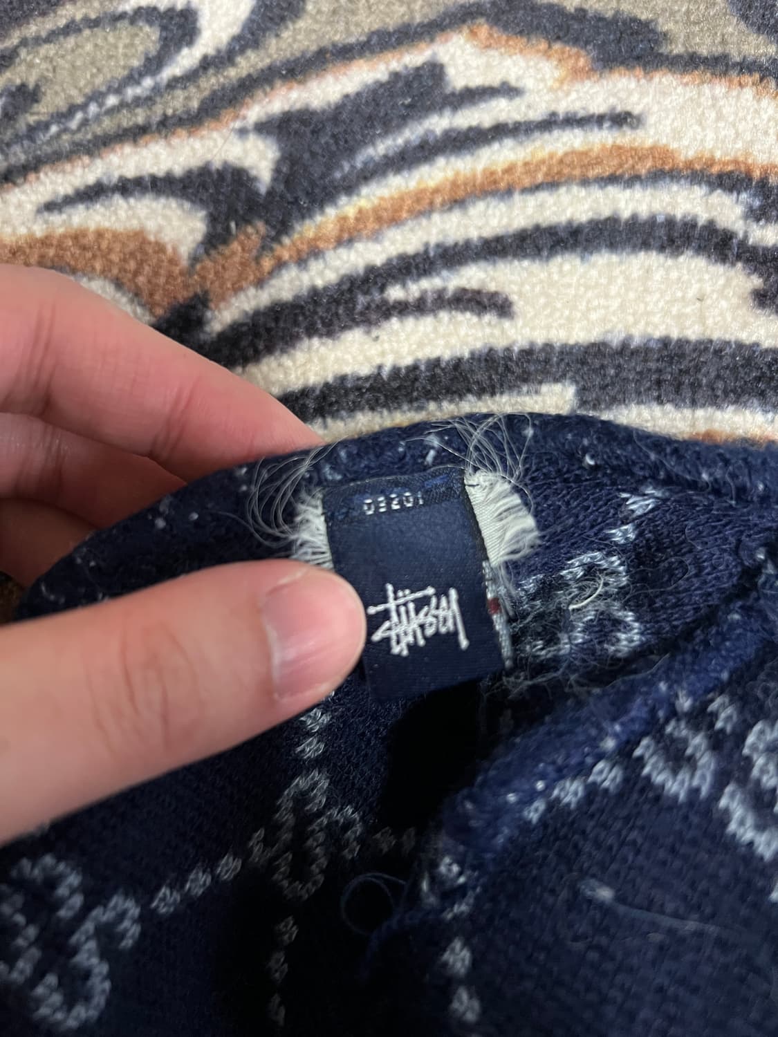 스투시 빈티지 구찌 패러디 비니 상품이미지2