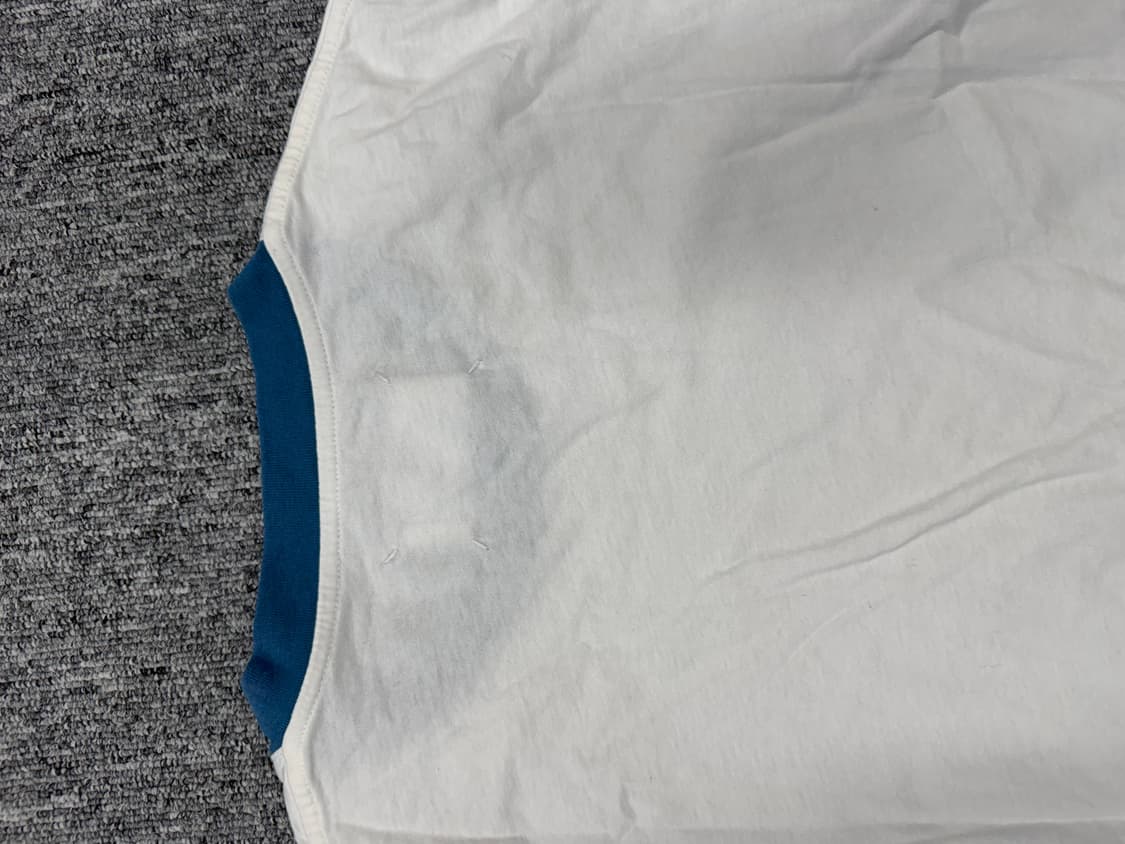 마르지엘라 스탬프티셔츠 블루 xl 상품이미지6