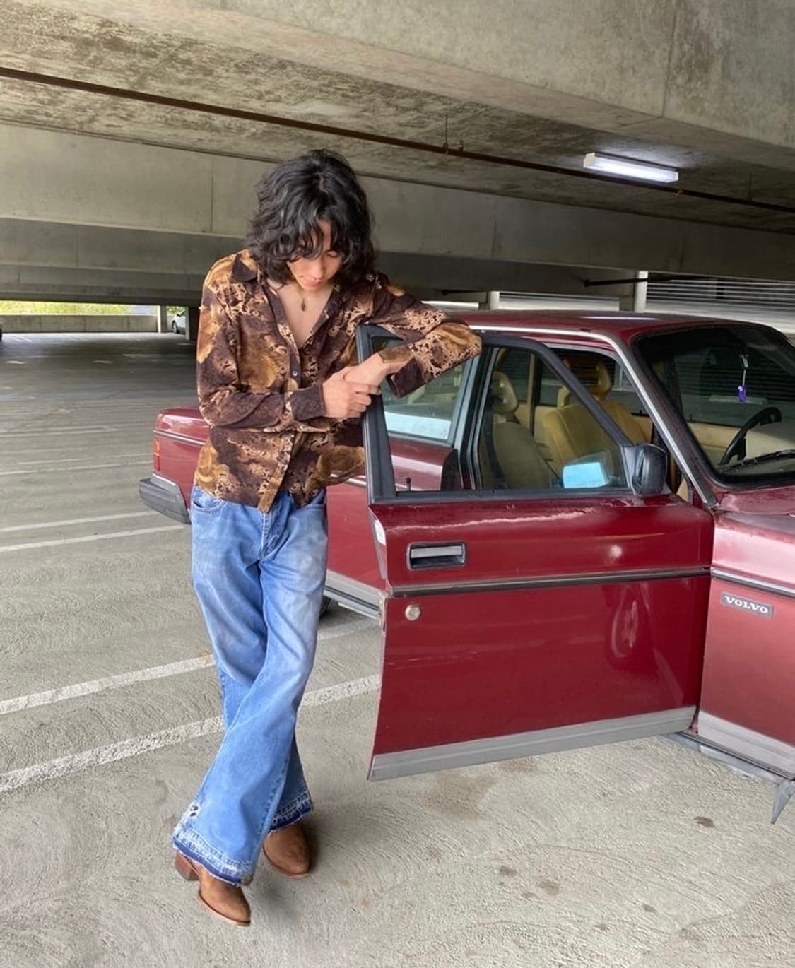 90s USA 리바이스 517 미디움 워시드 데님 36 상품이미지1