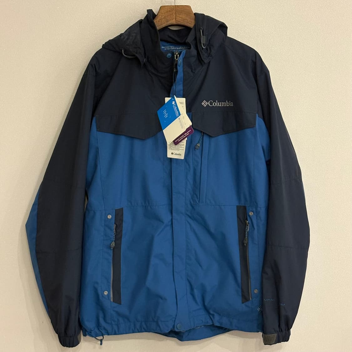 컬럼비아 남성 방수 방풍 자켓 M(새상품) 상품이미지1