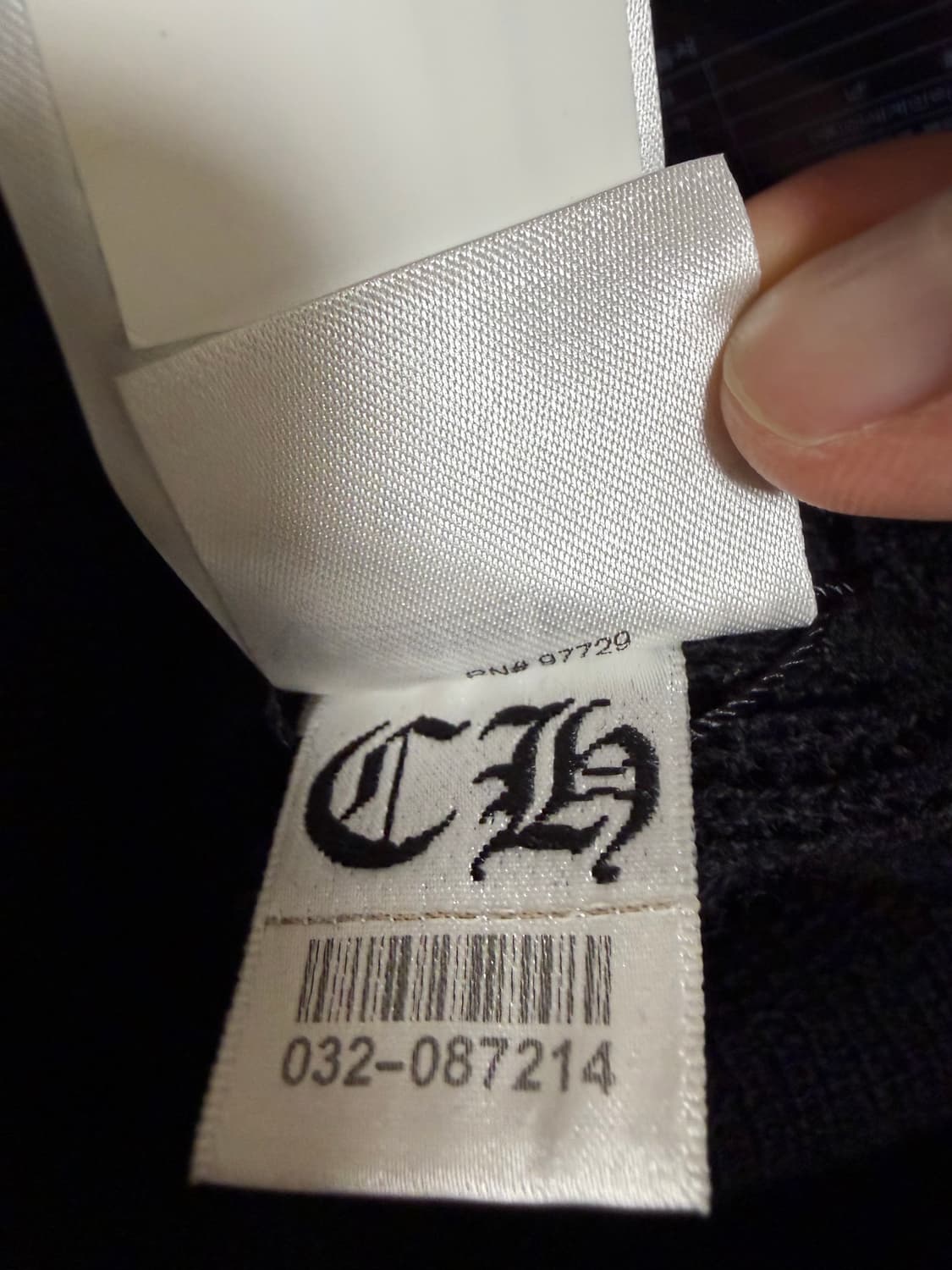 [os] 크롬하츠 홀스슈 비니 블랙 상품이미지6