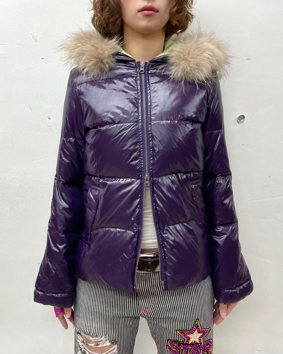 Glossy Purple Two-Way Padded  상품이미지2