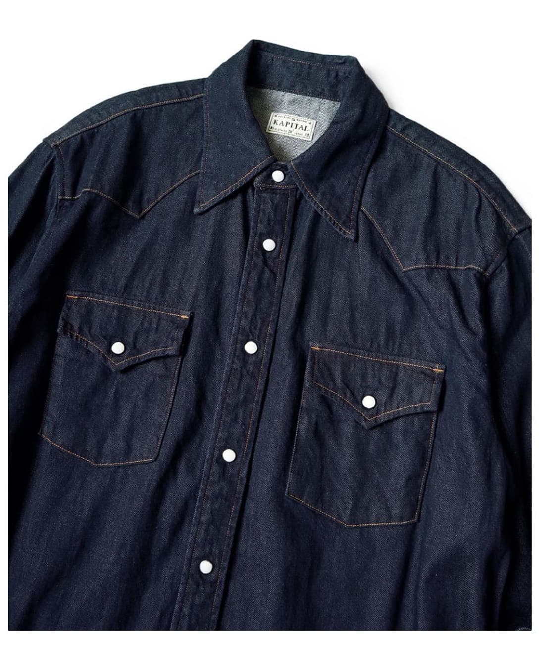 kapital 캐피탈 8oz 데님 허스키 웨스턴 셔츠 4 상품이미지3