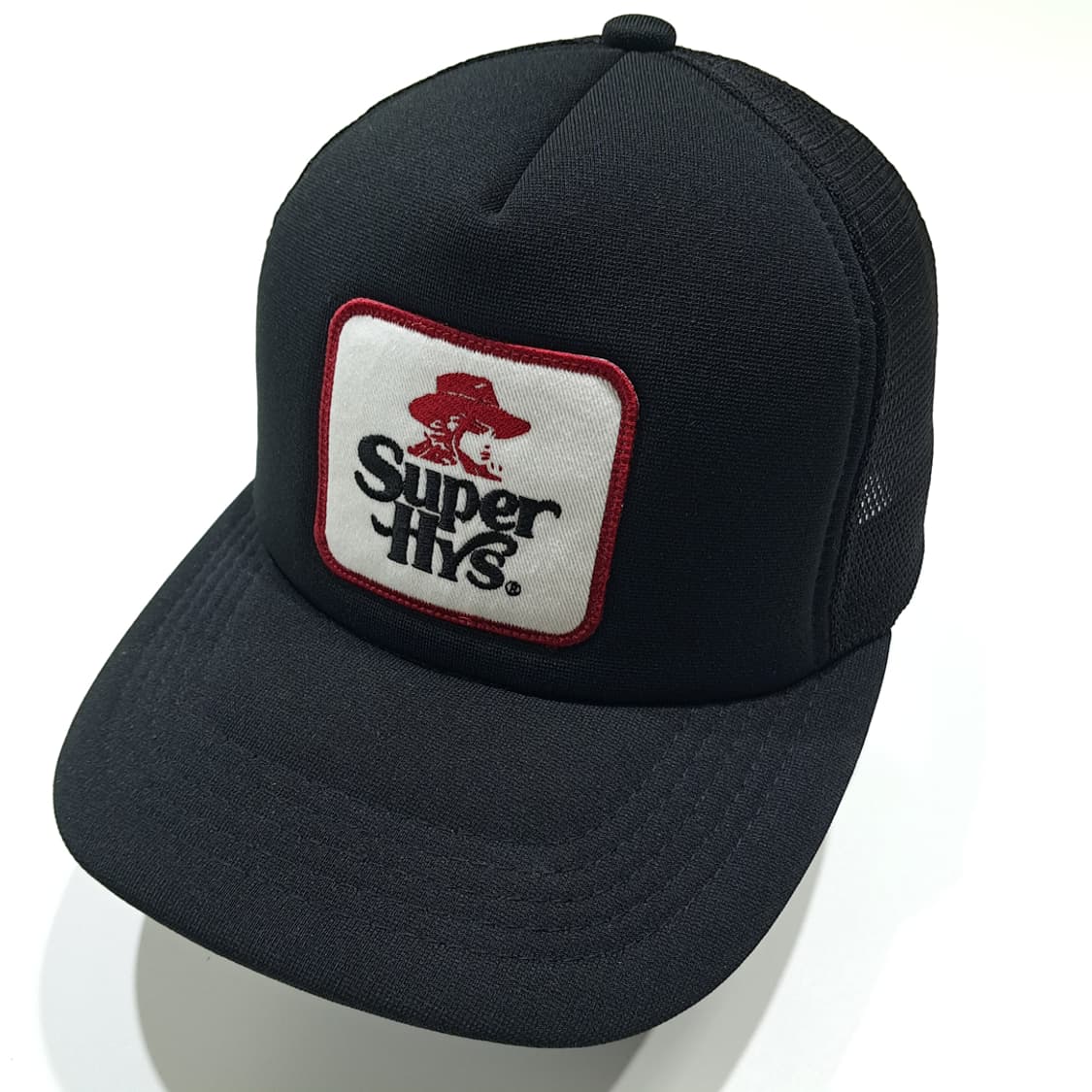CL980 히스테릭글래머 일본판 Super Hys 블랙 메쉬 트러커캡  상품이미지2