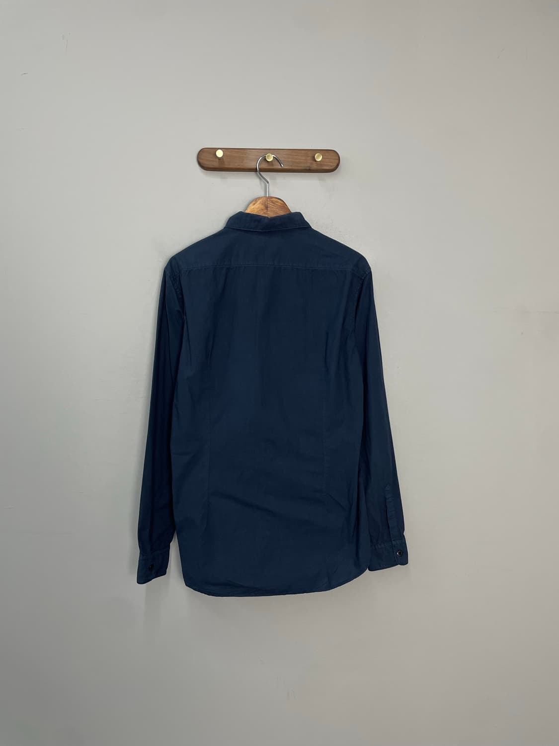 스톤아일랜드 네이비 스몰로고 포켓 셔츠 H2108 상품이미지5