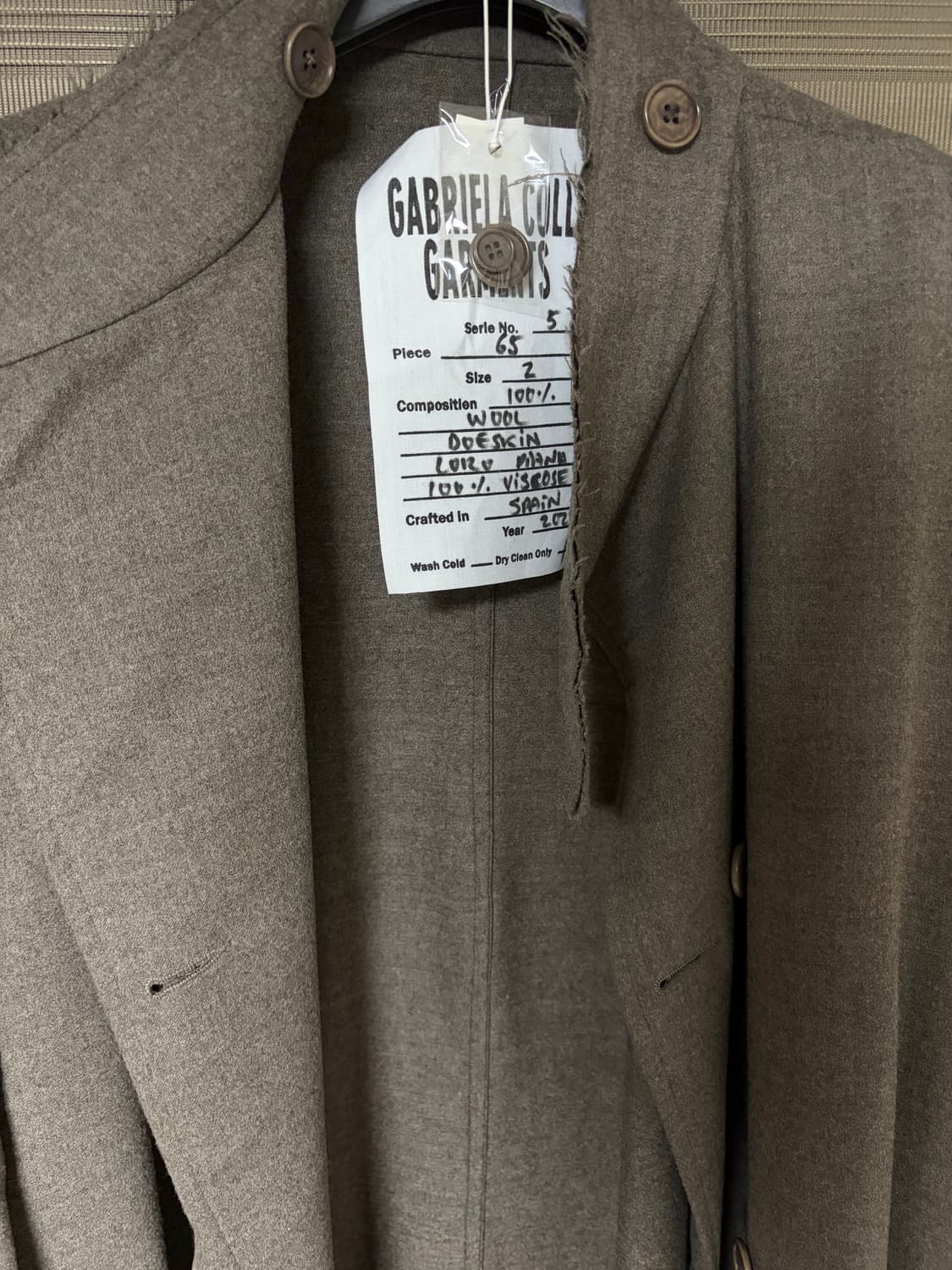 [2] 가브리엘라 콜 가먼츠 No.5 로로피아나 코트 상품이미지2