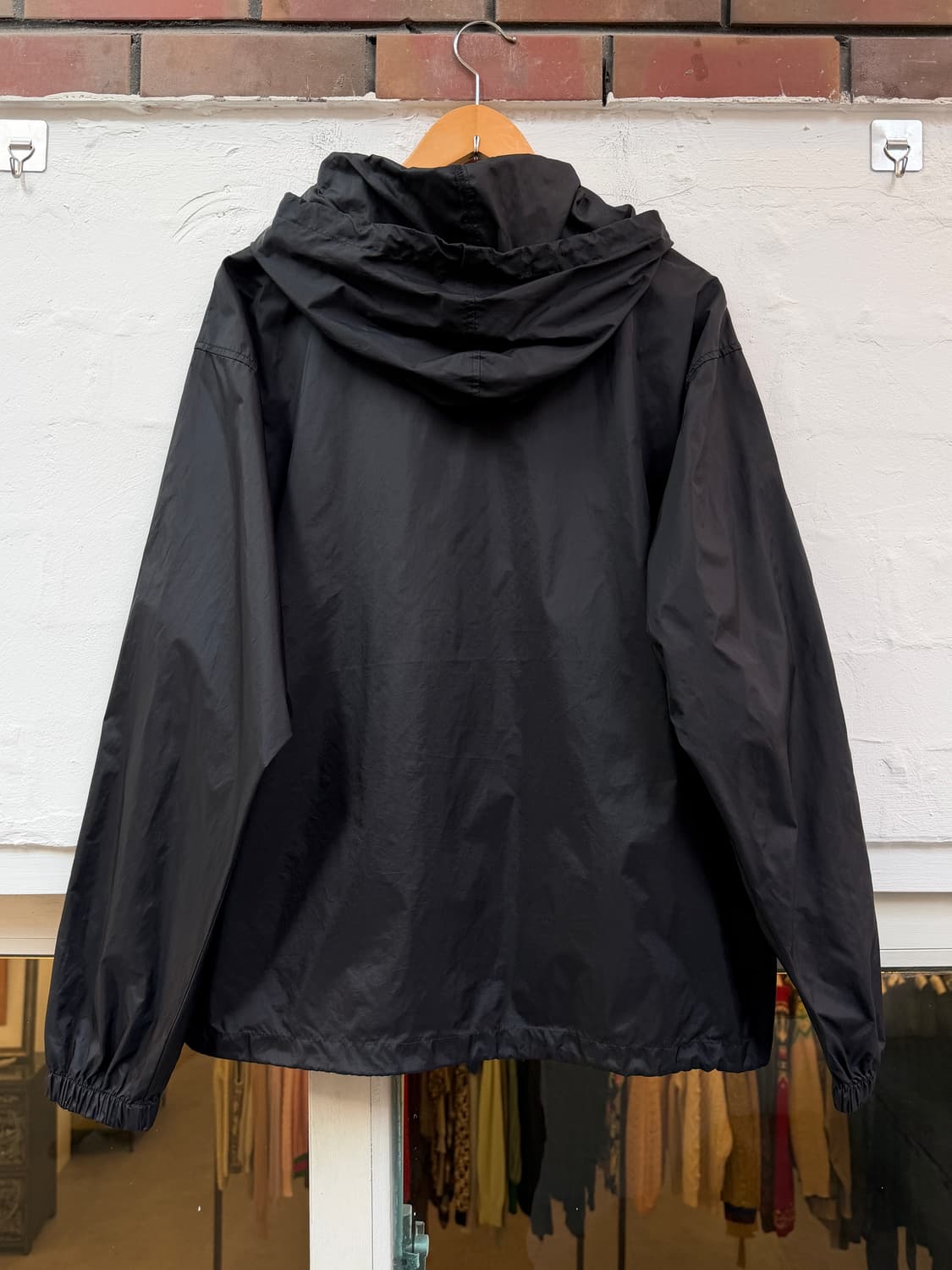 Champion 챔피온 하버드 아노락 바람막이 블랙 L 상품이미지7